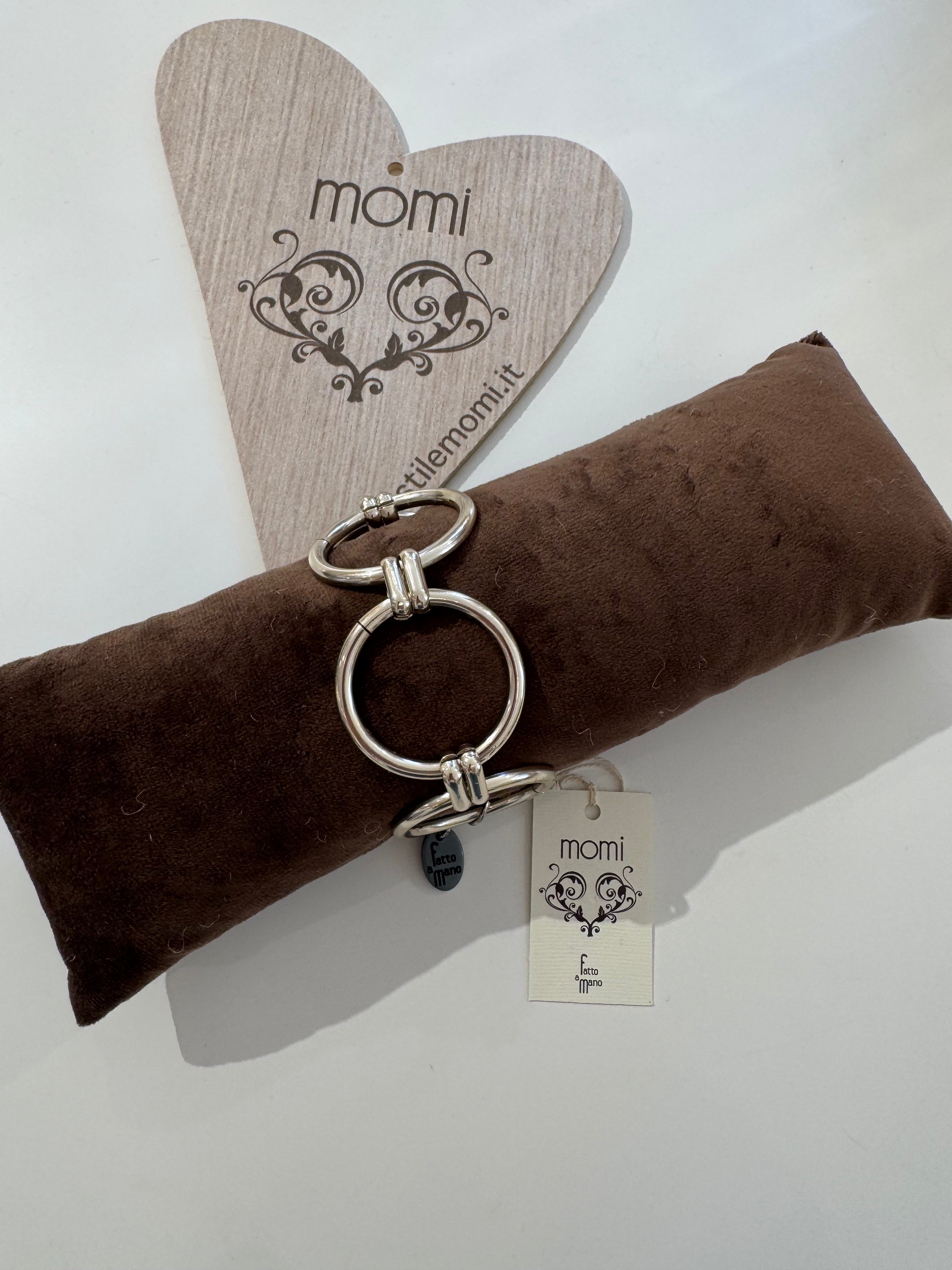 BRACCIALE Momi modello Chiara XL - ANELLI GROSSI