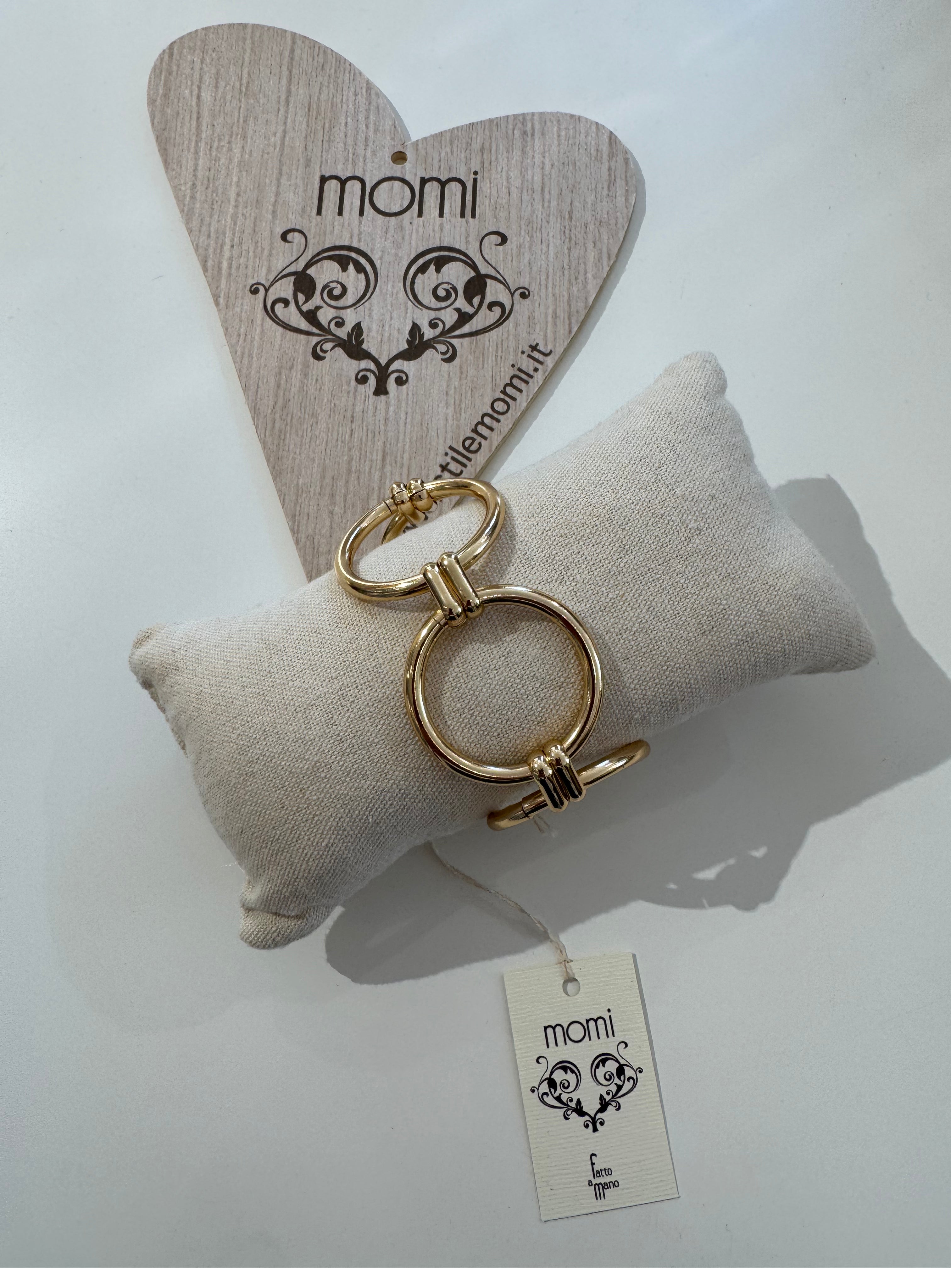 BRACCIALE Momi modello Chiara XL - ANELLI GROSSI