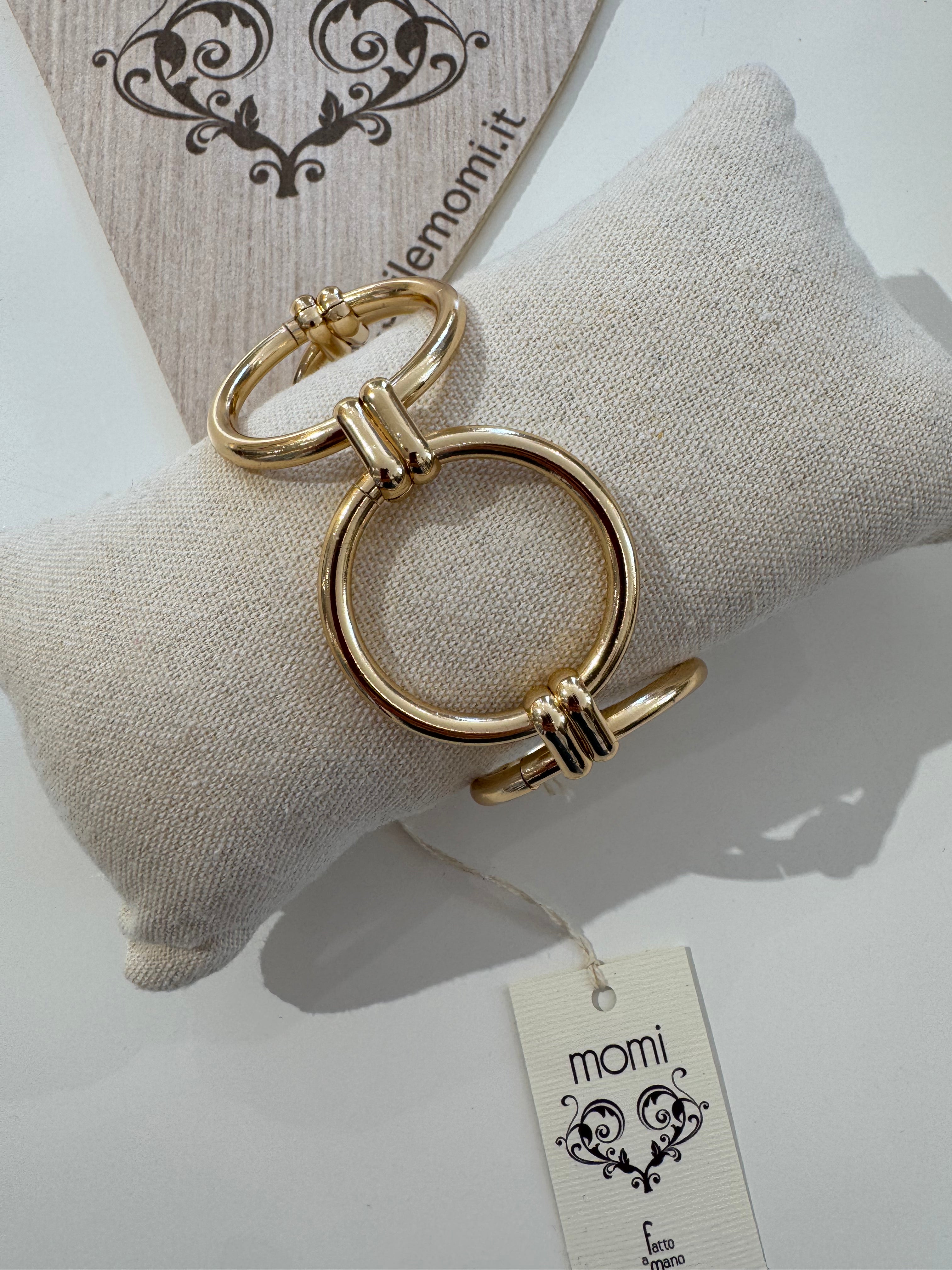 BRACCIALE Momi modello Chiara XL - ANELLI GROSSI