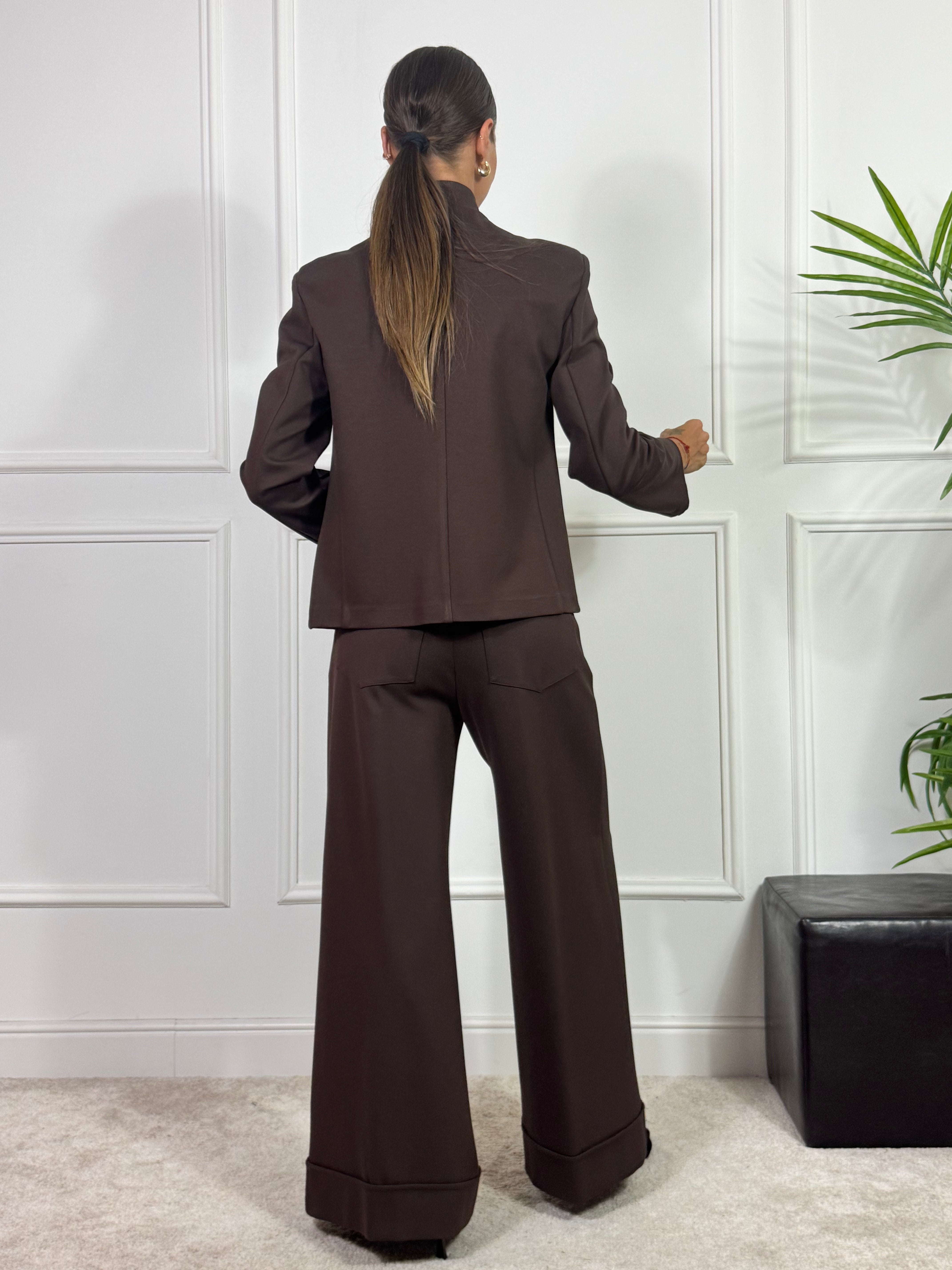 Pantalone in punto Milano KONTATTO PALAZZO RISVOLTO