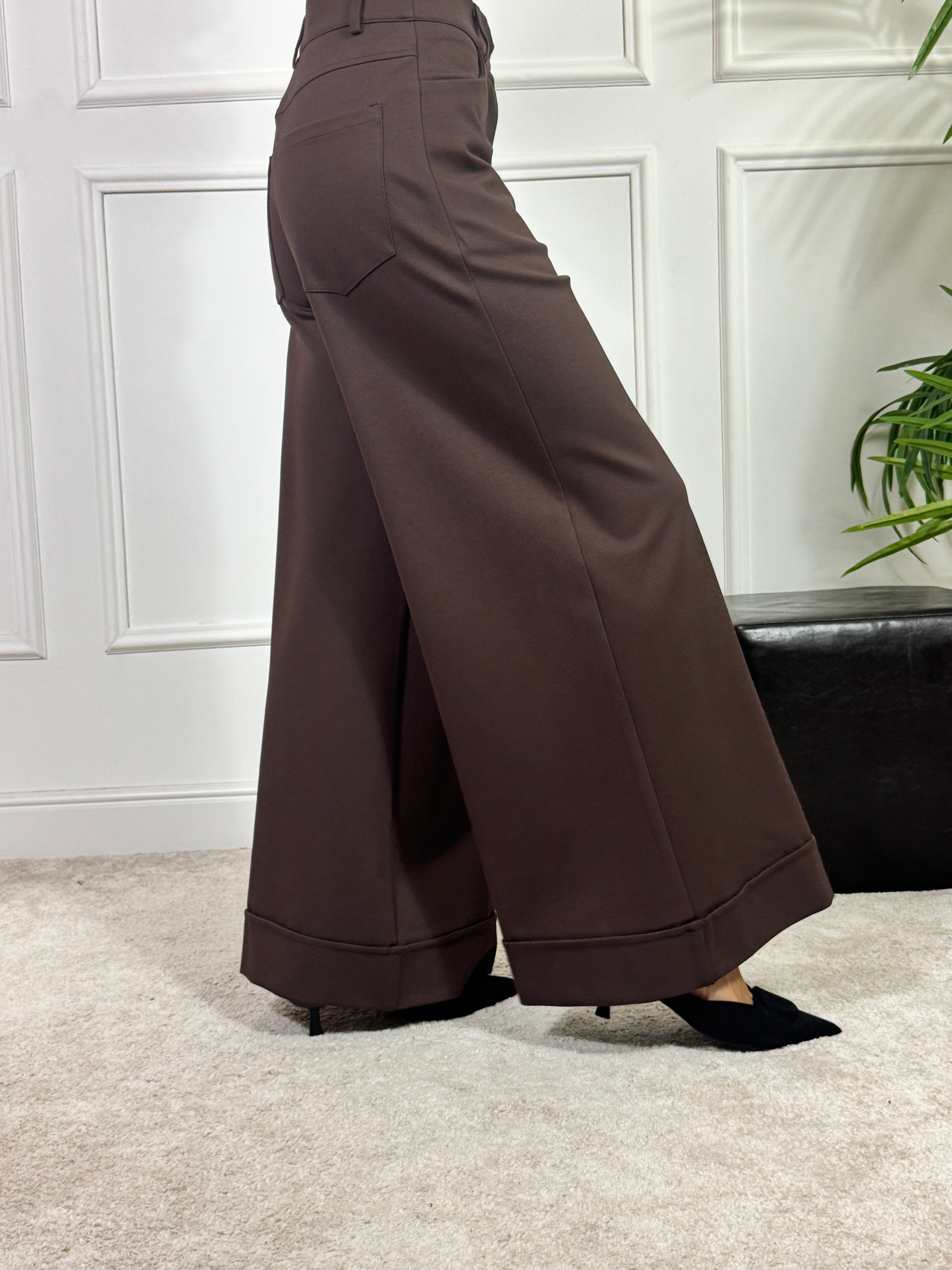 Pantalone in punto Milano KONTATTO PALAZZO RISVOLTO