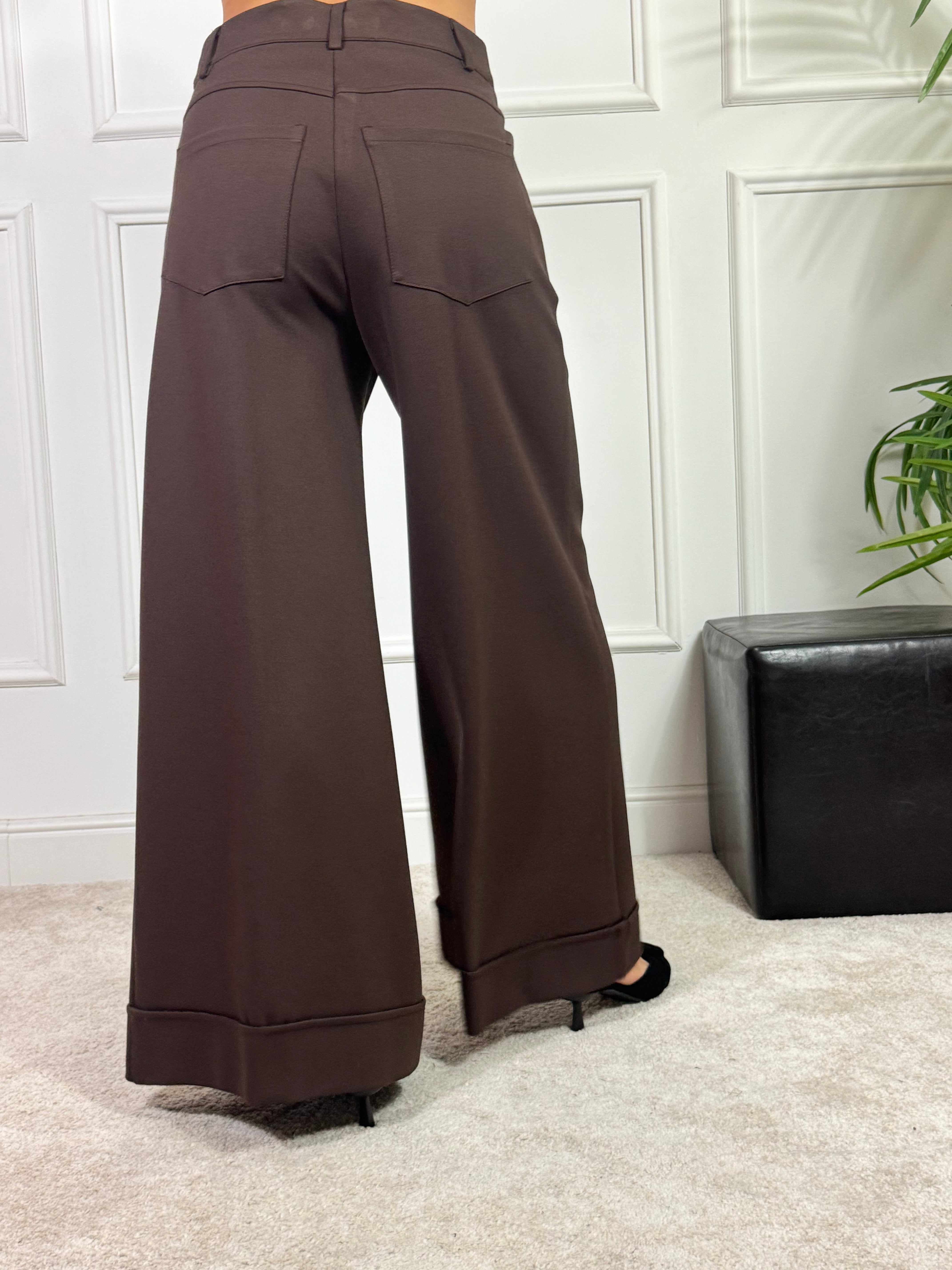 Pantalone in punto Milano KONTATTO PALAZZO RISVOLTO
