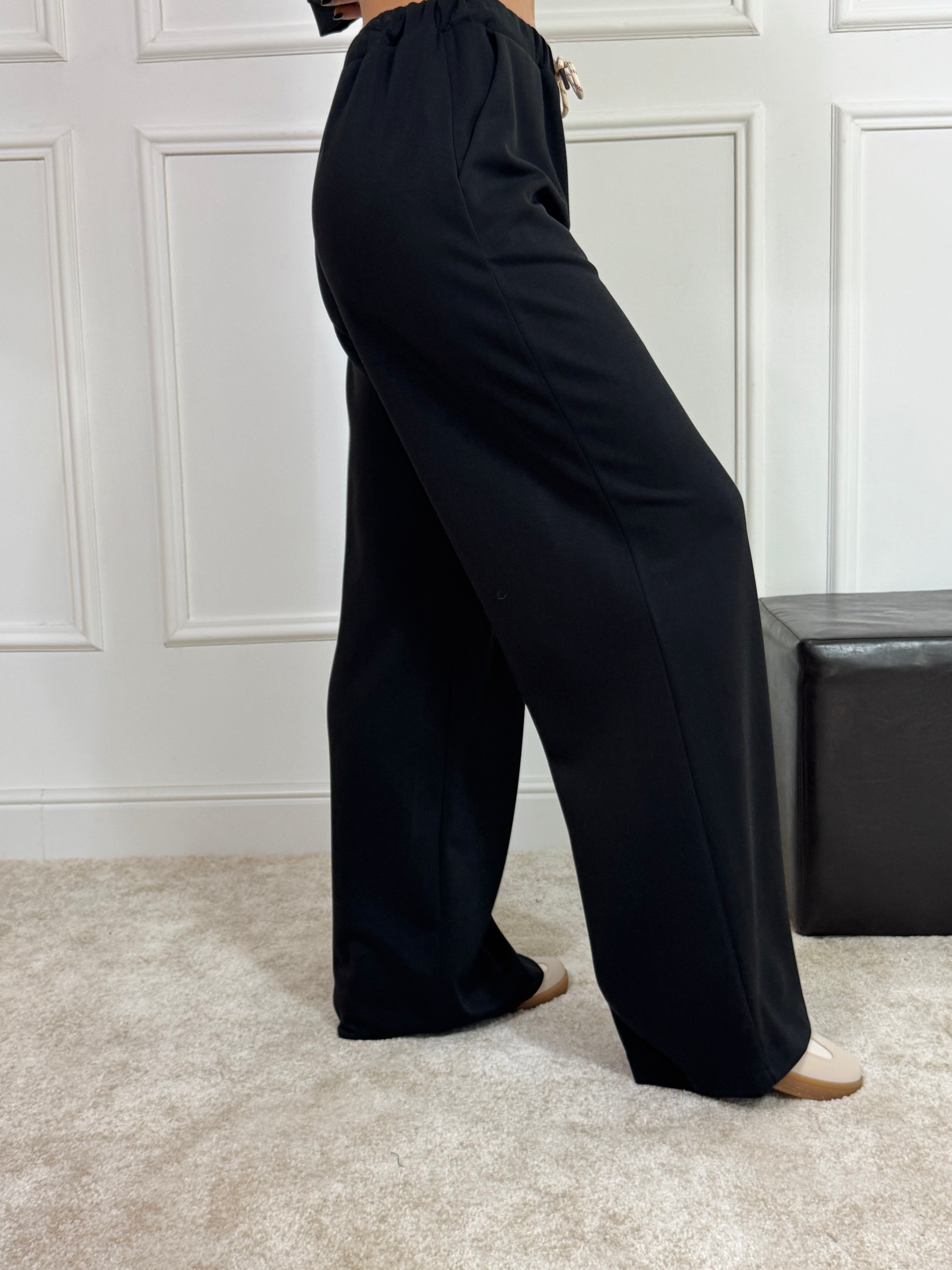 PANTALONE in tessuto tecnico VICTORIA ILMH con coulisse