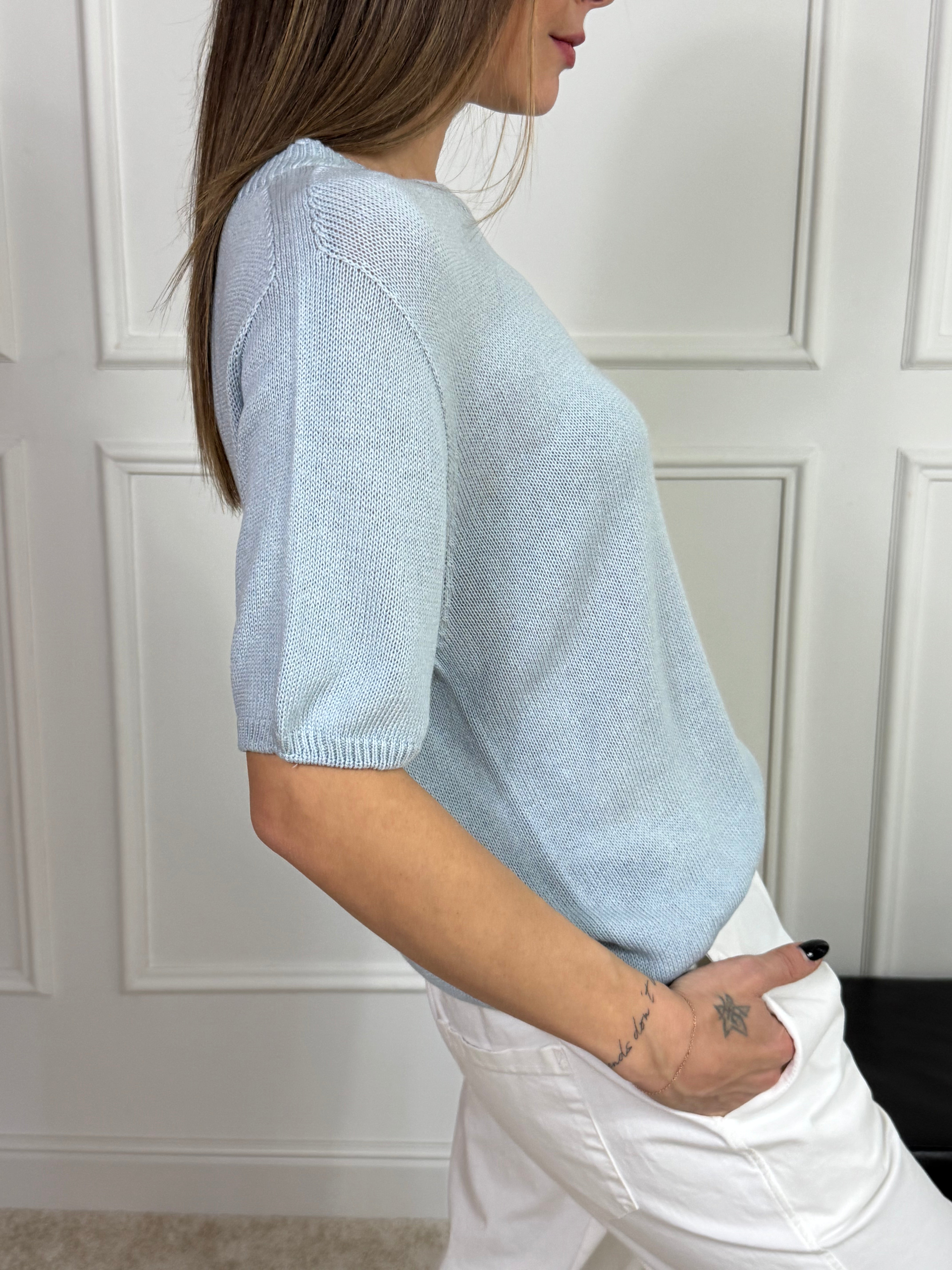 Maglia in misto viscosa Victoria ILMH MANICA CORTA