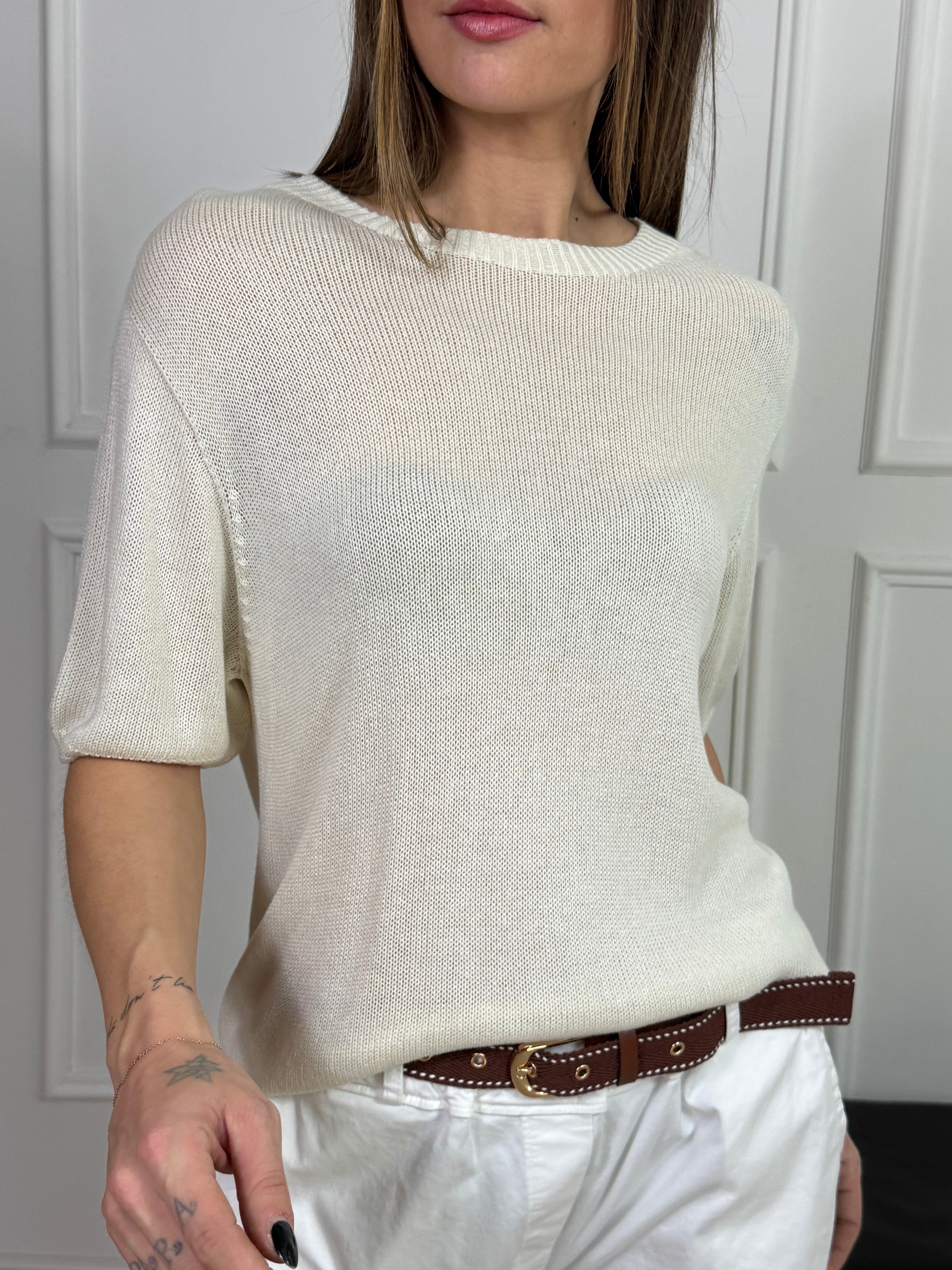 Maglia in misto viscosa Victoria ILMH MANICA CORTA