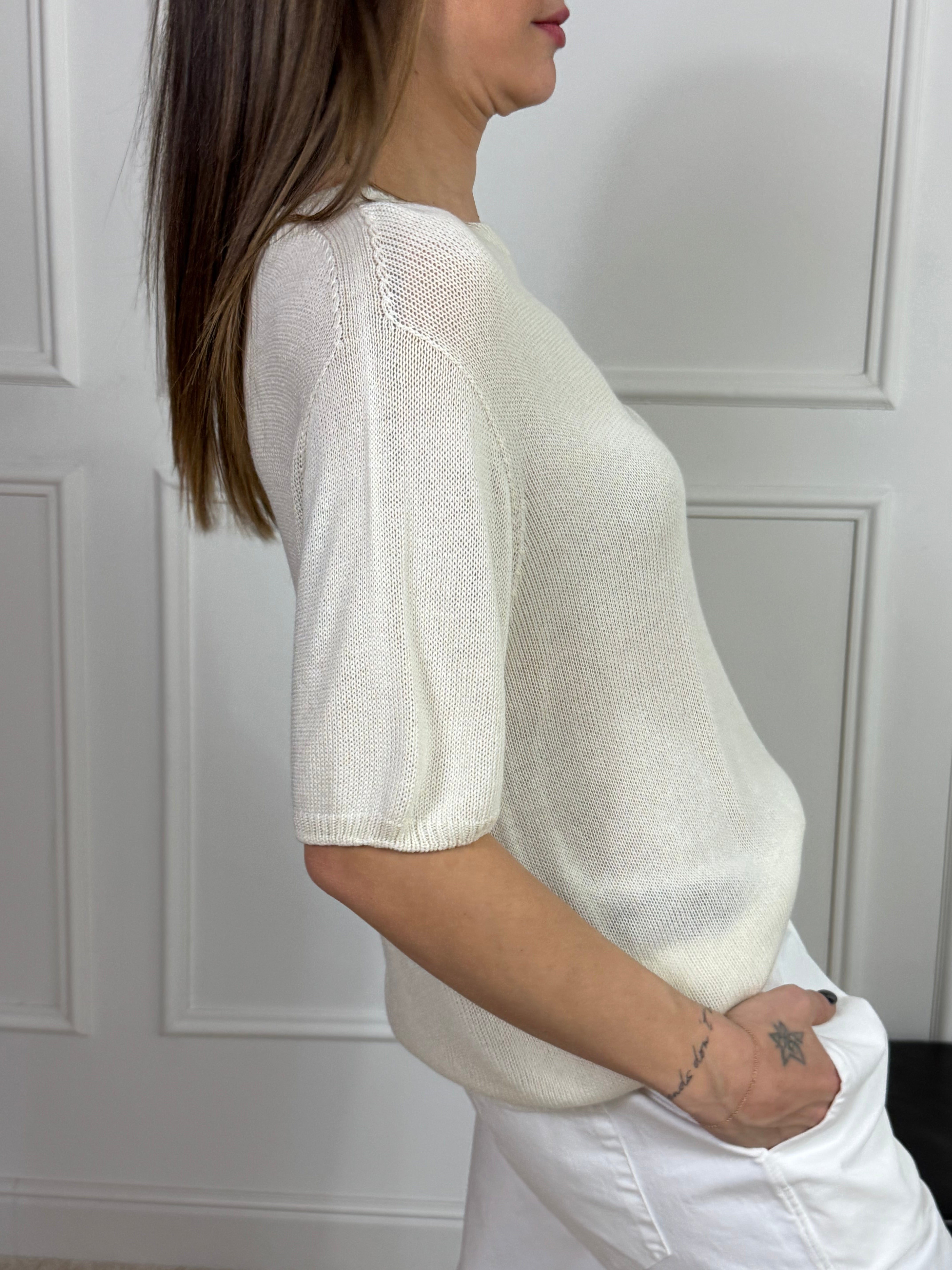 Maglia in misto viscosa Victoria ILMH MANICA CORTA