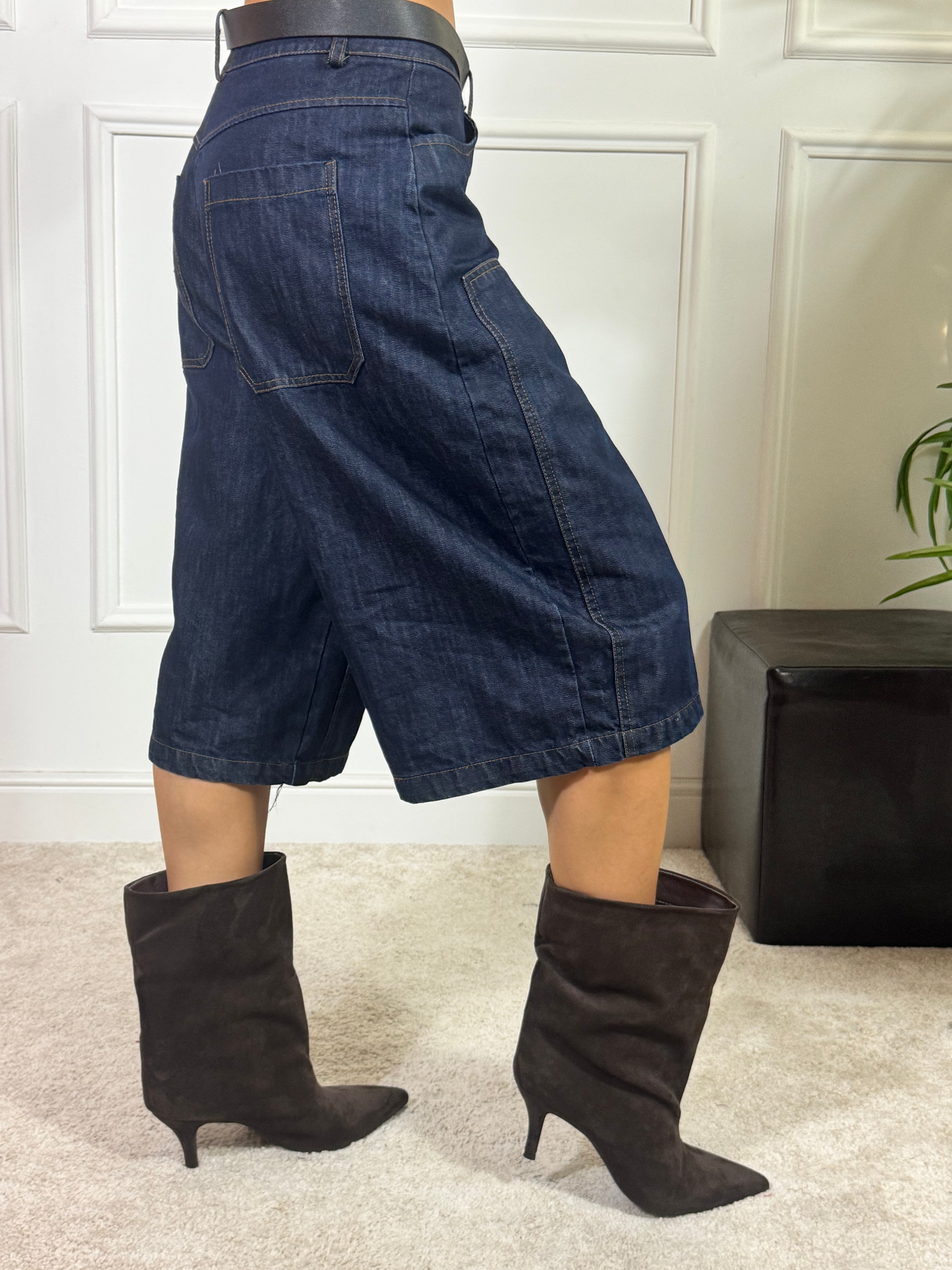 Bermuda Susy Mix JEANS CUCITURE OVER