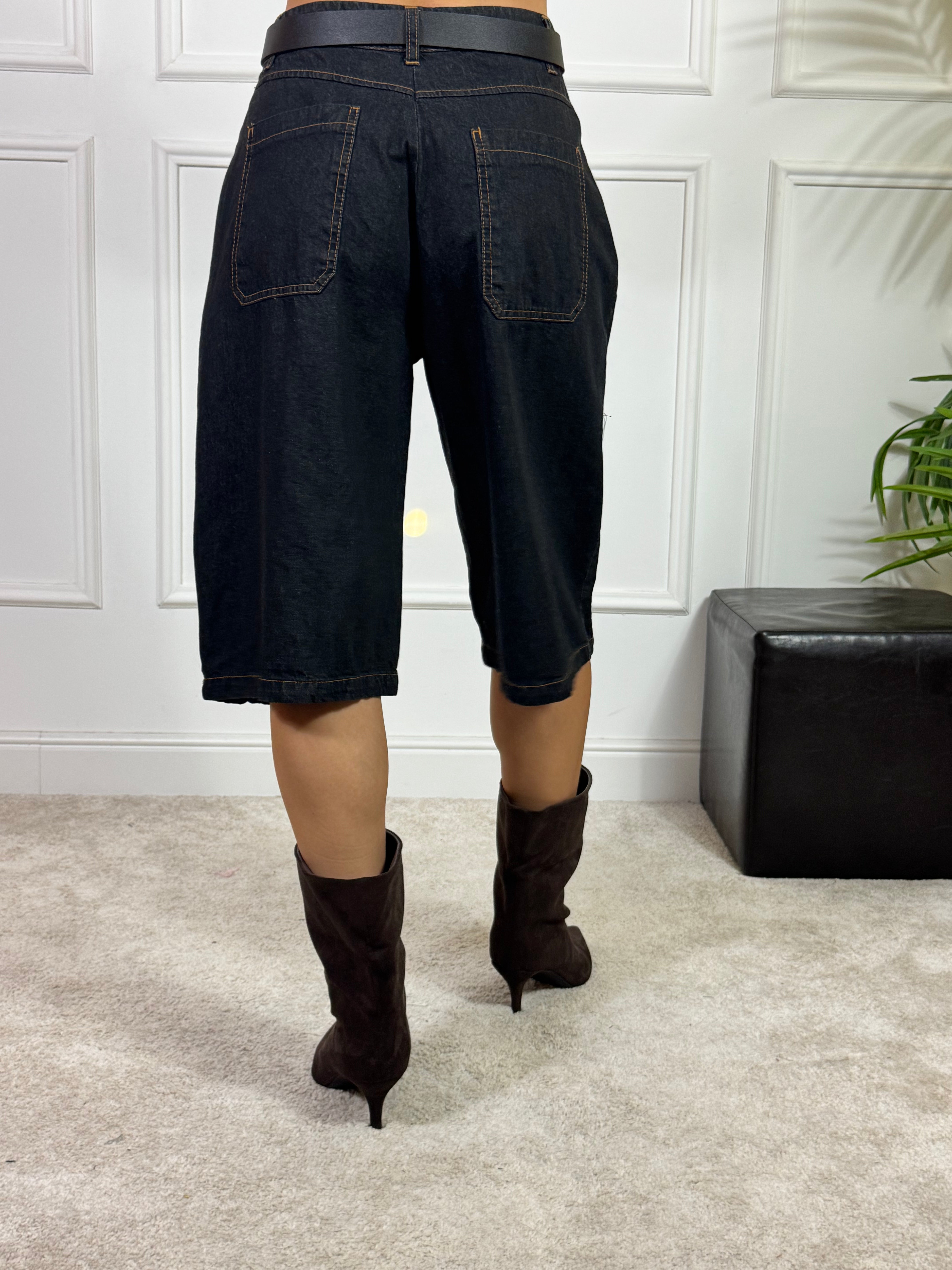 Bermuda Susy Mix JEANS CUCITURE OVER