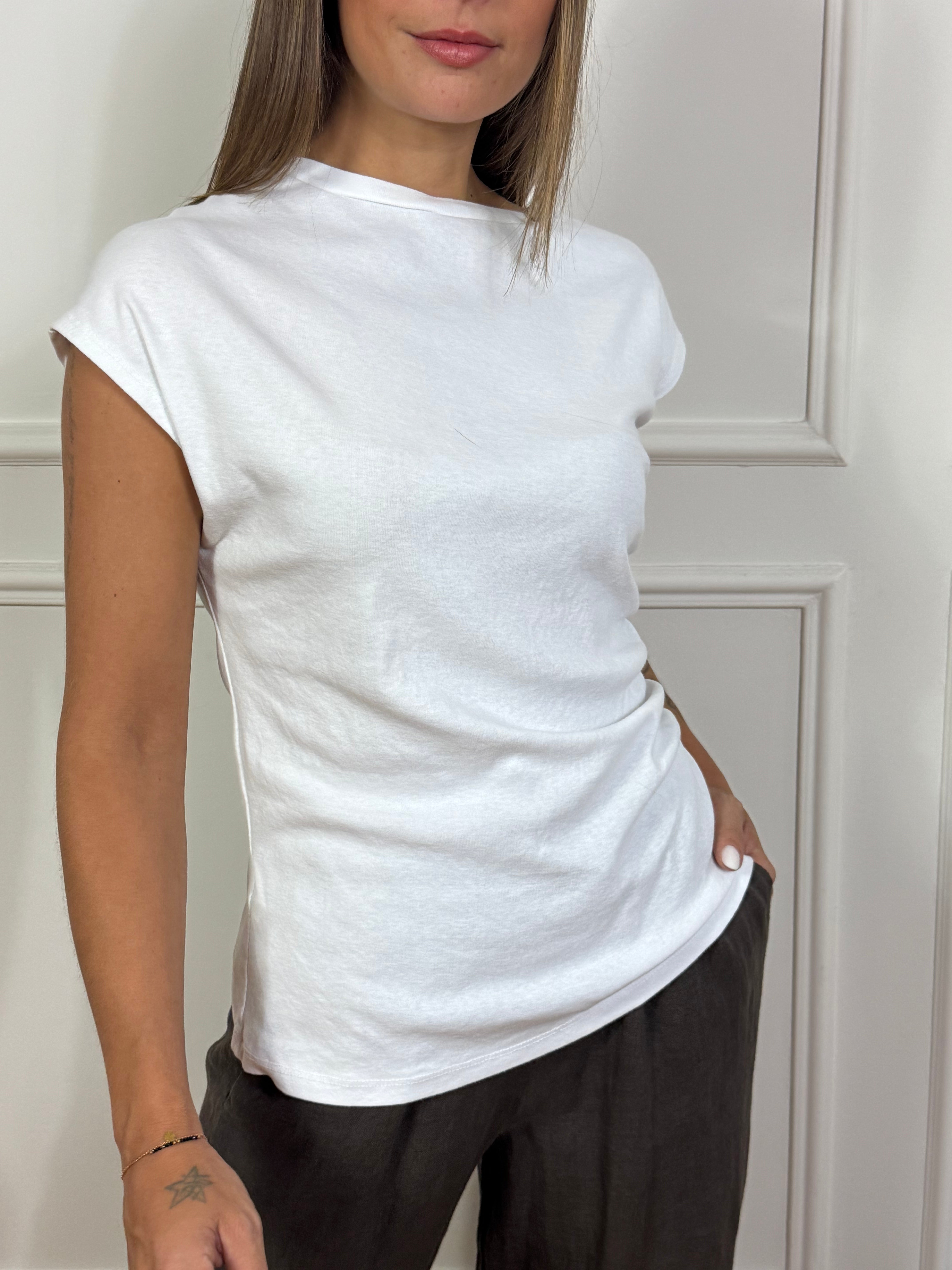 T-shirt Victoria ILMH ARRICCIO LATERALE