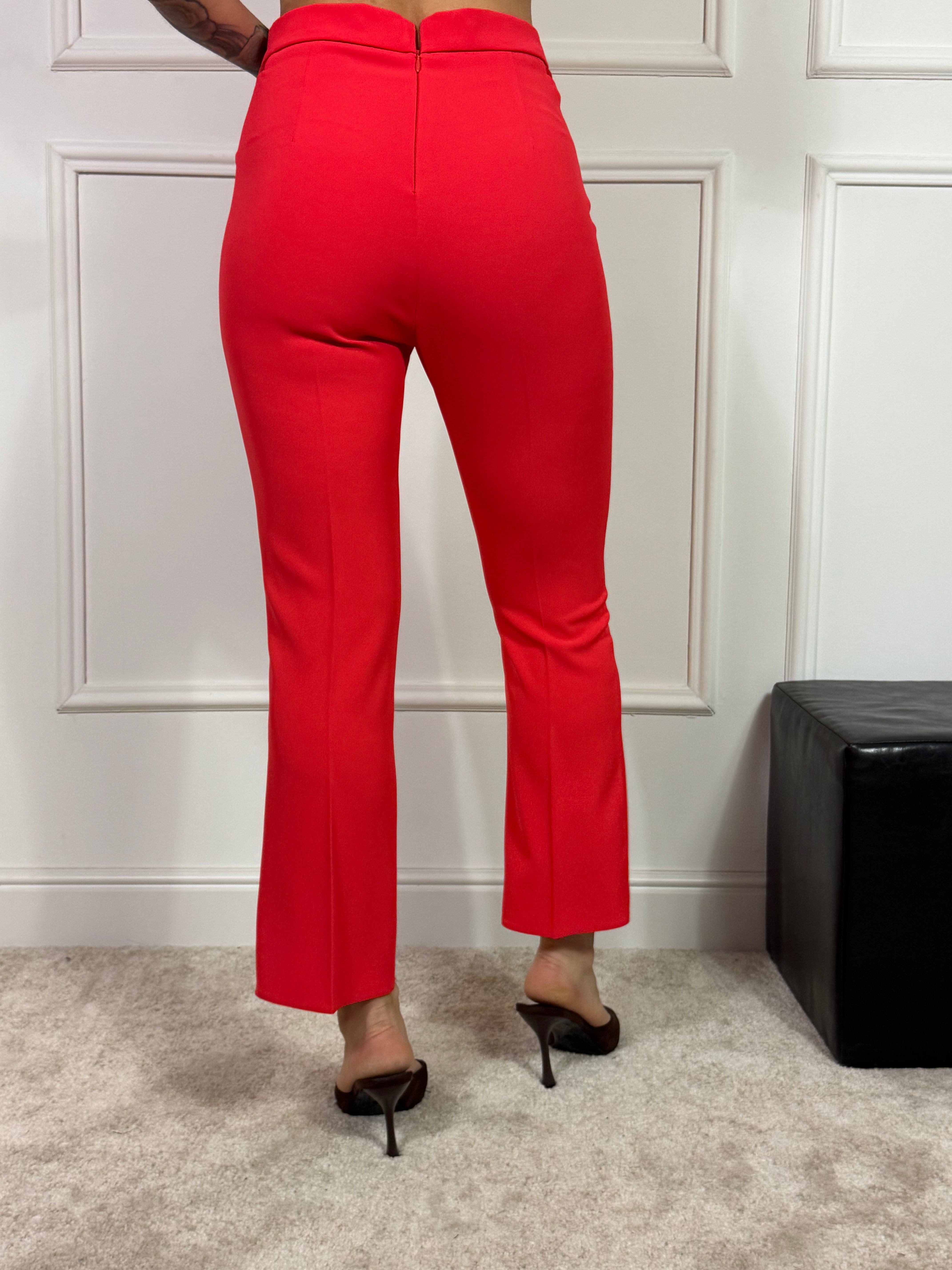 Pantalone Rinascimento leggermente flared cropped