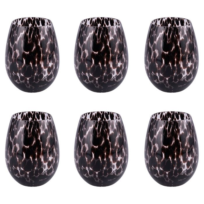 Bicchieri 6pz decor mac