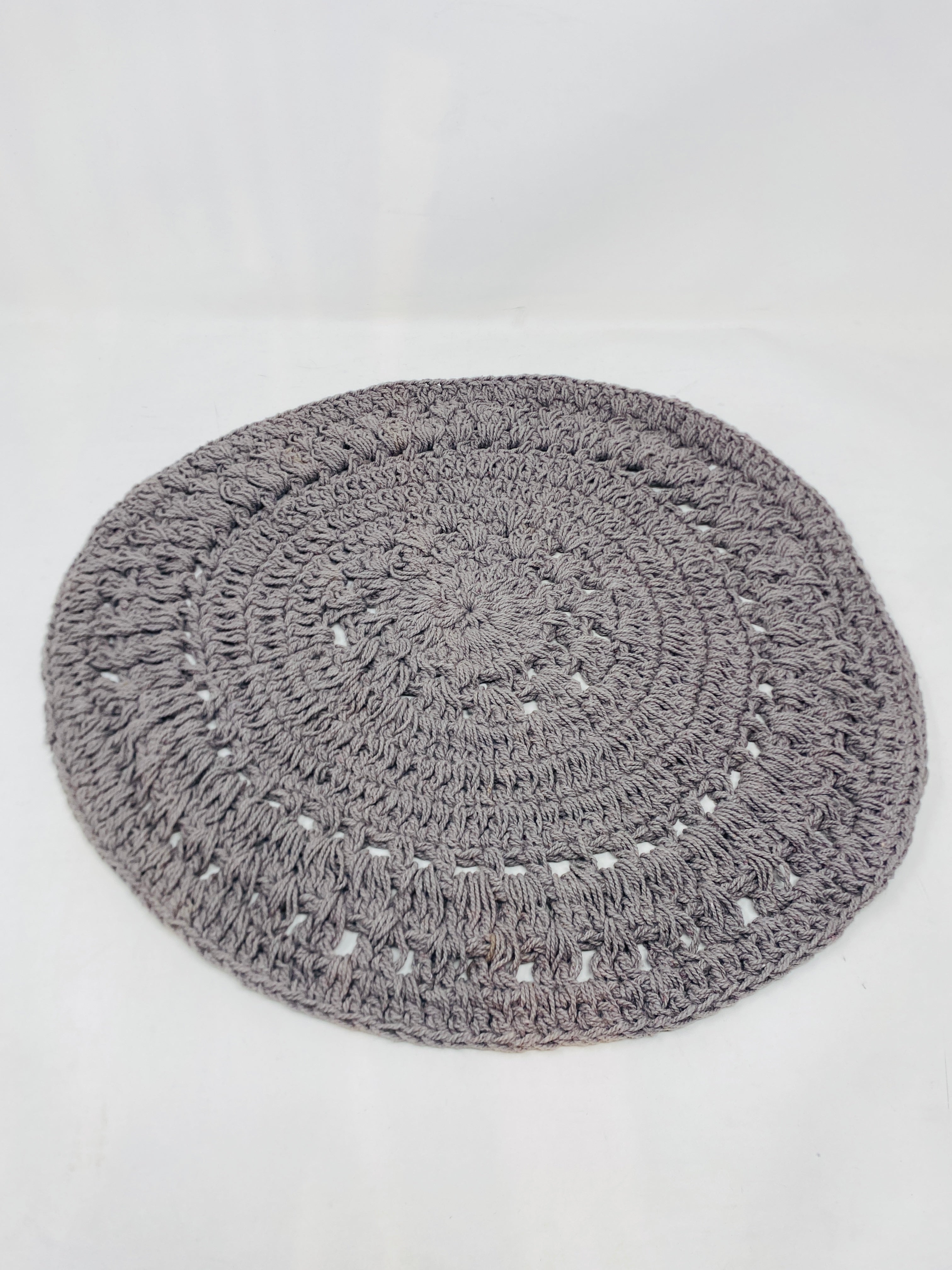 Sottopiatto uncinetto