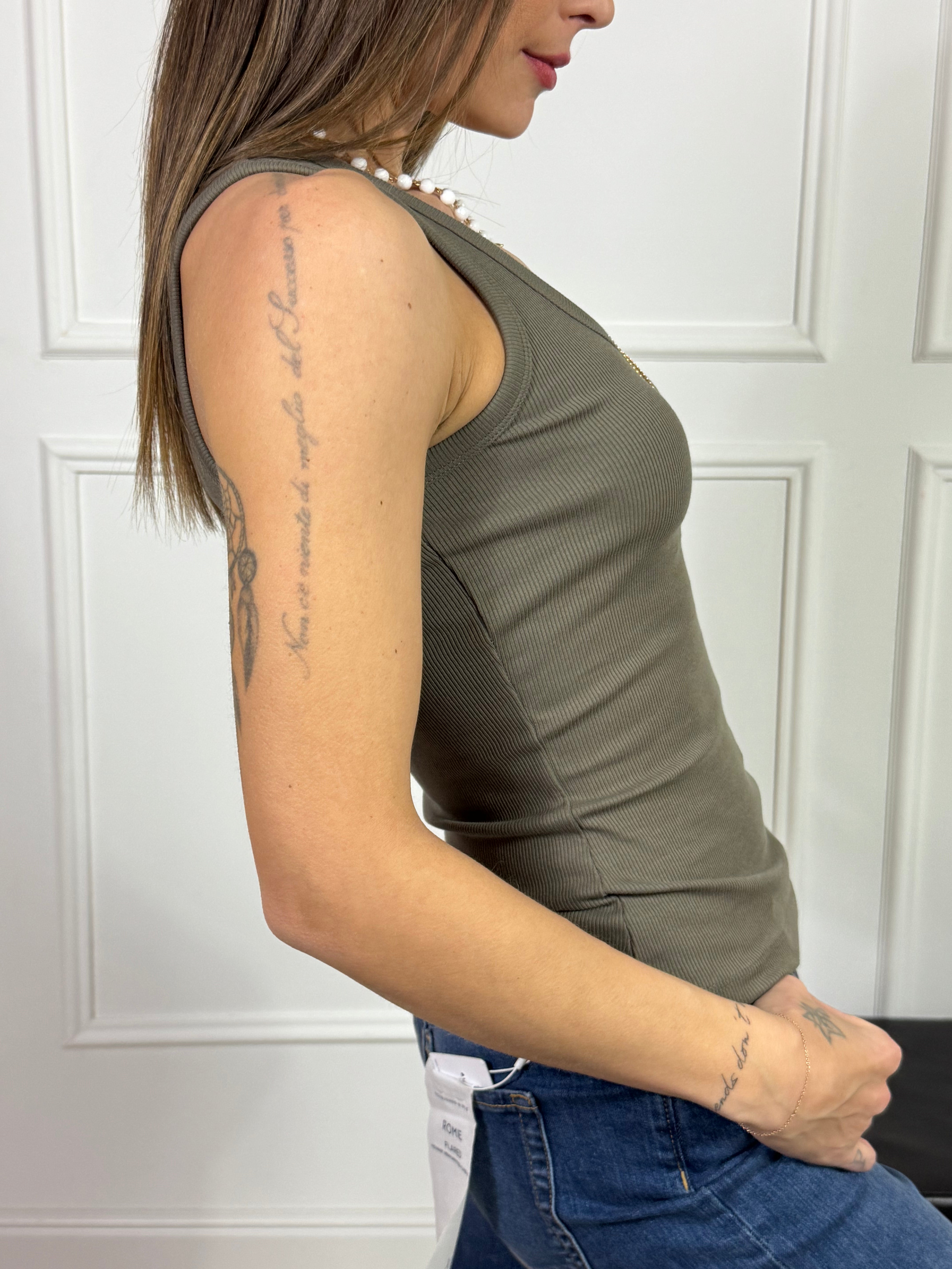 Canotta JJXX modello FRIDA - colore TINTA UNITA