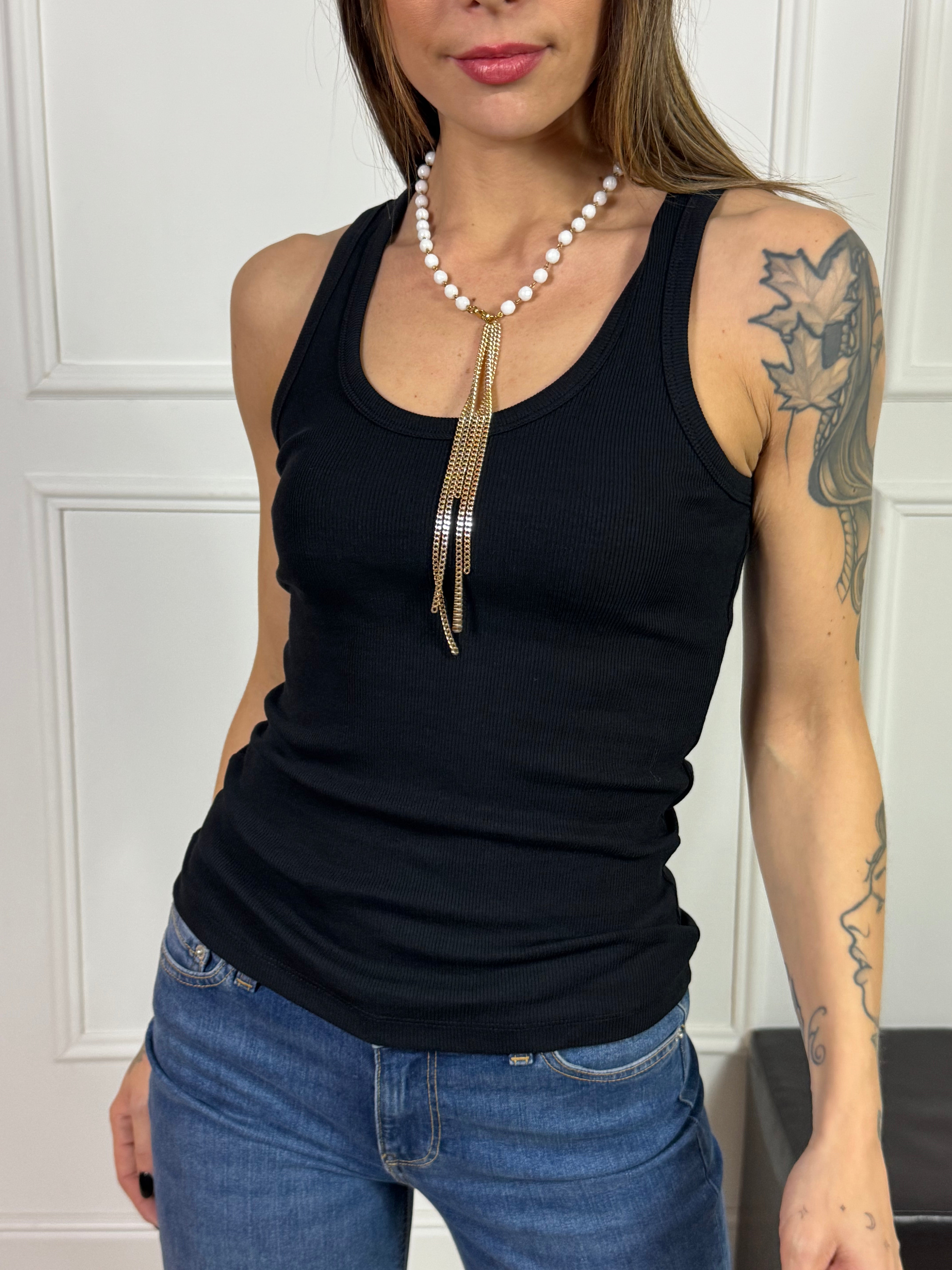 Canotta JJXX modello FRIDA - colore TINTA UNITA