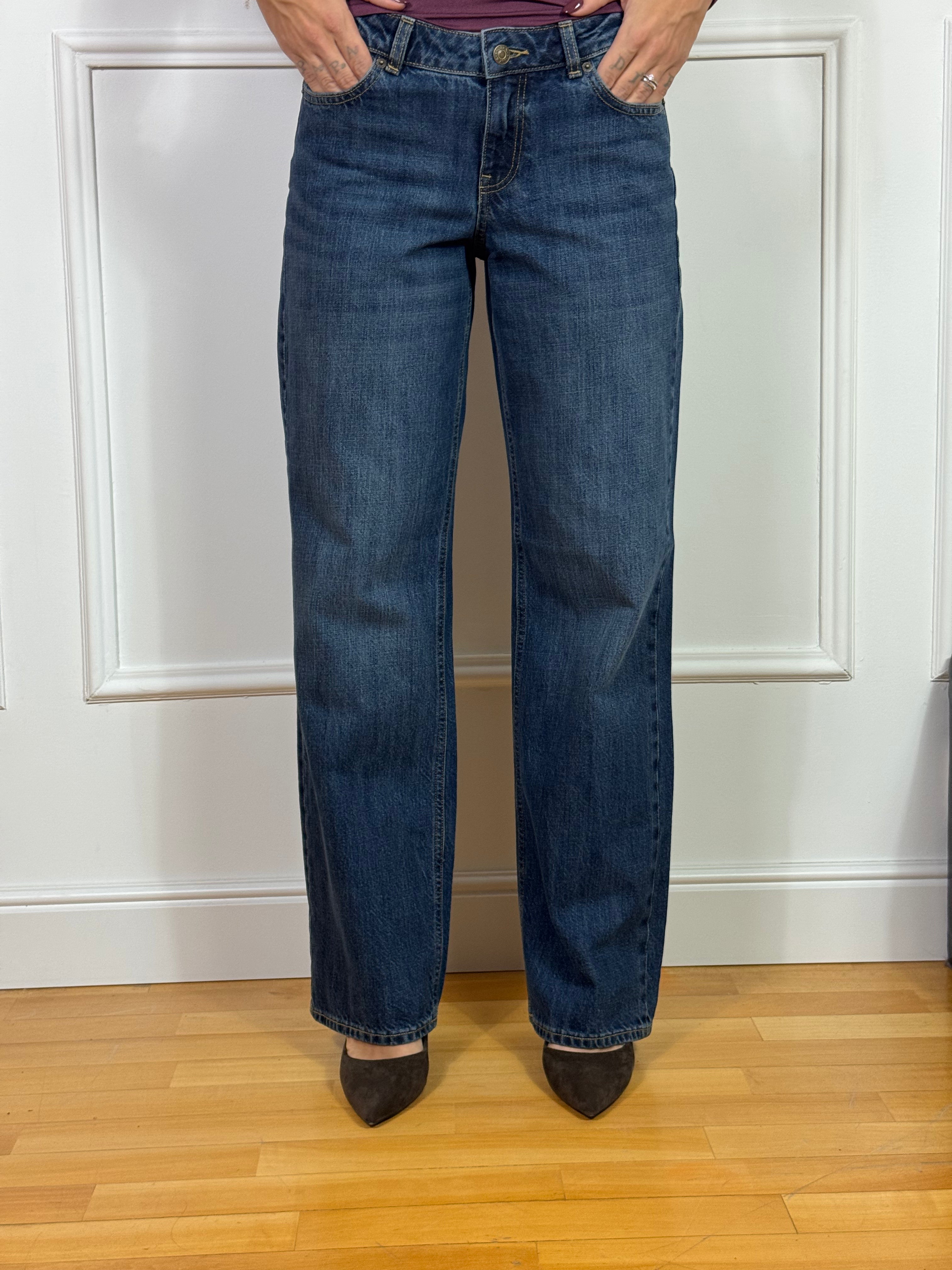 Jeans JJXX PALERMO - LOOSE - lavaggio BLUE DENIM