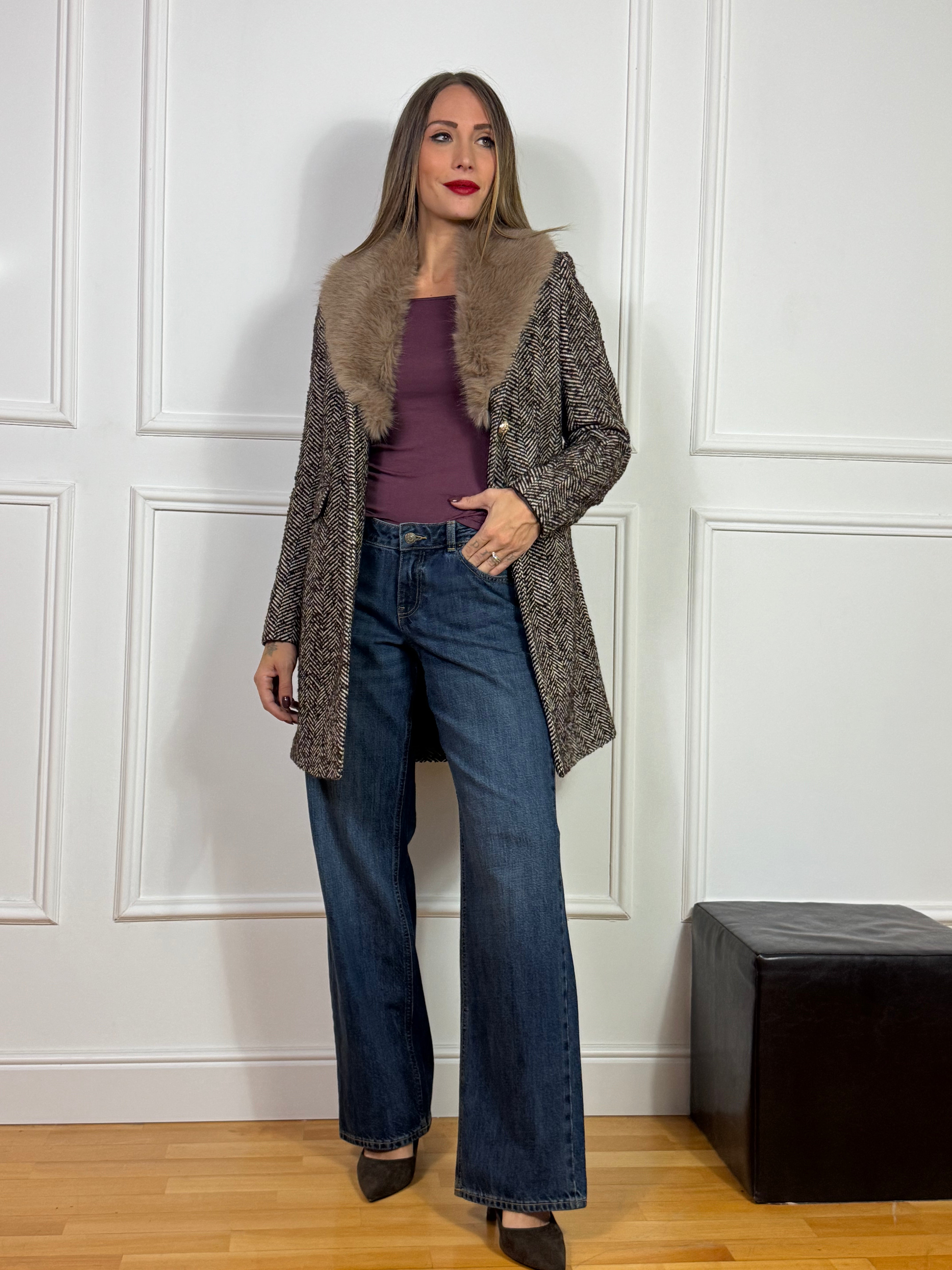 Jeans JJXX PALERMO - LOOSE - lavaggio BLUE DENIM
