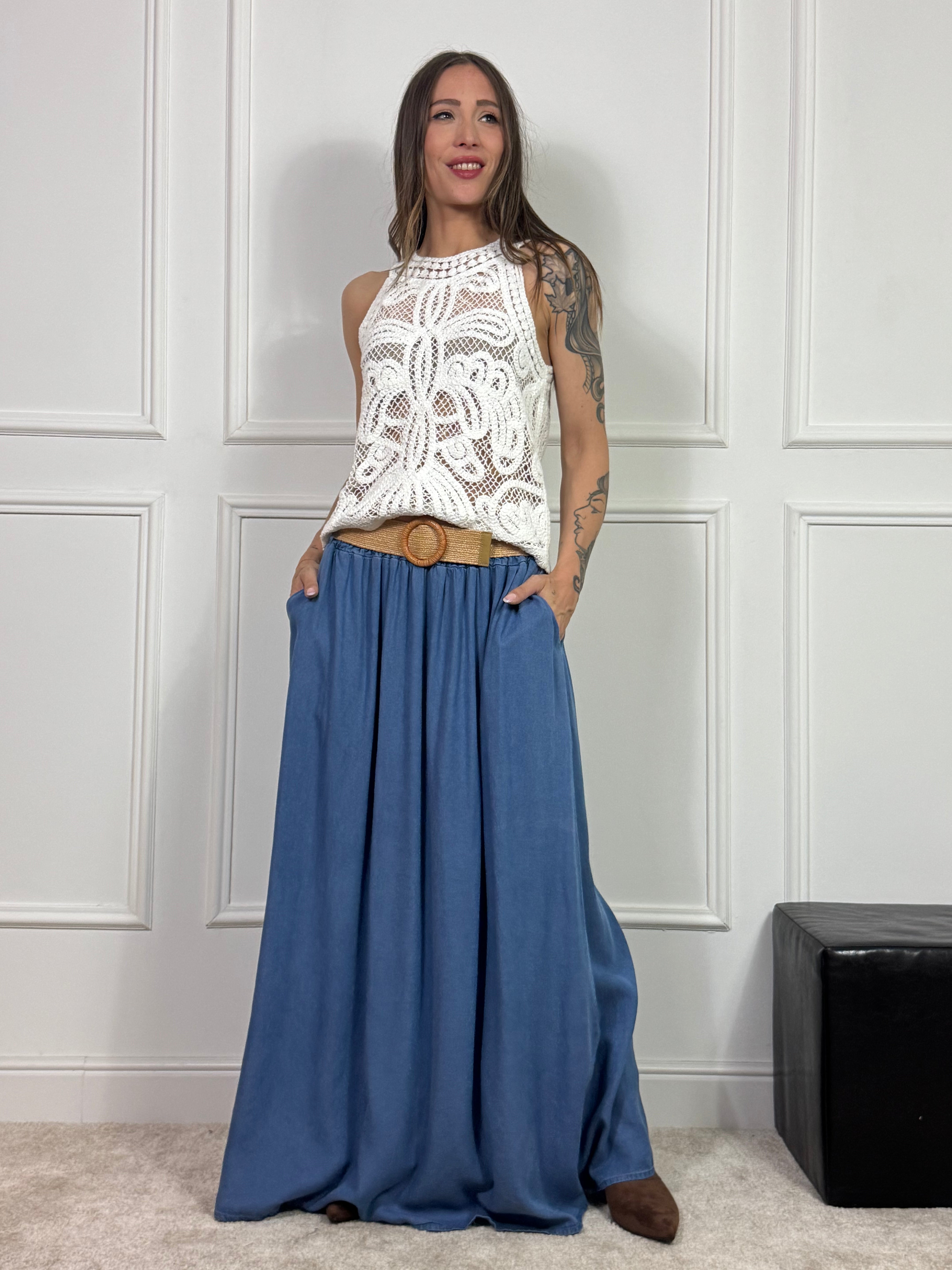 GONNA Victoria ILMH CHAMBRAY con cintura