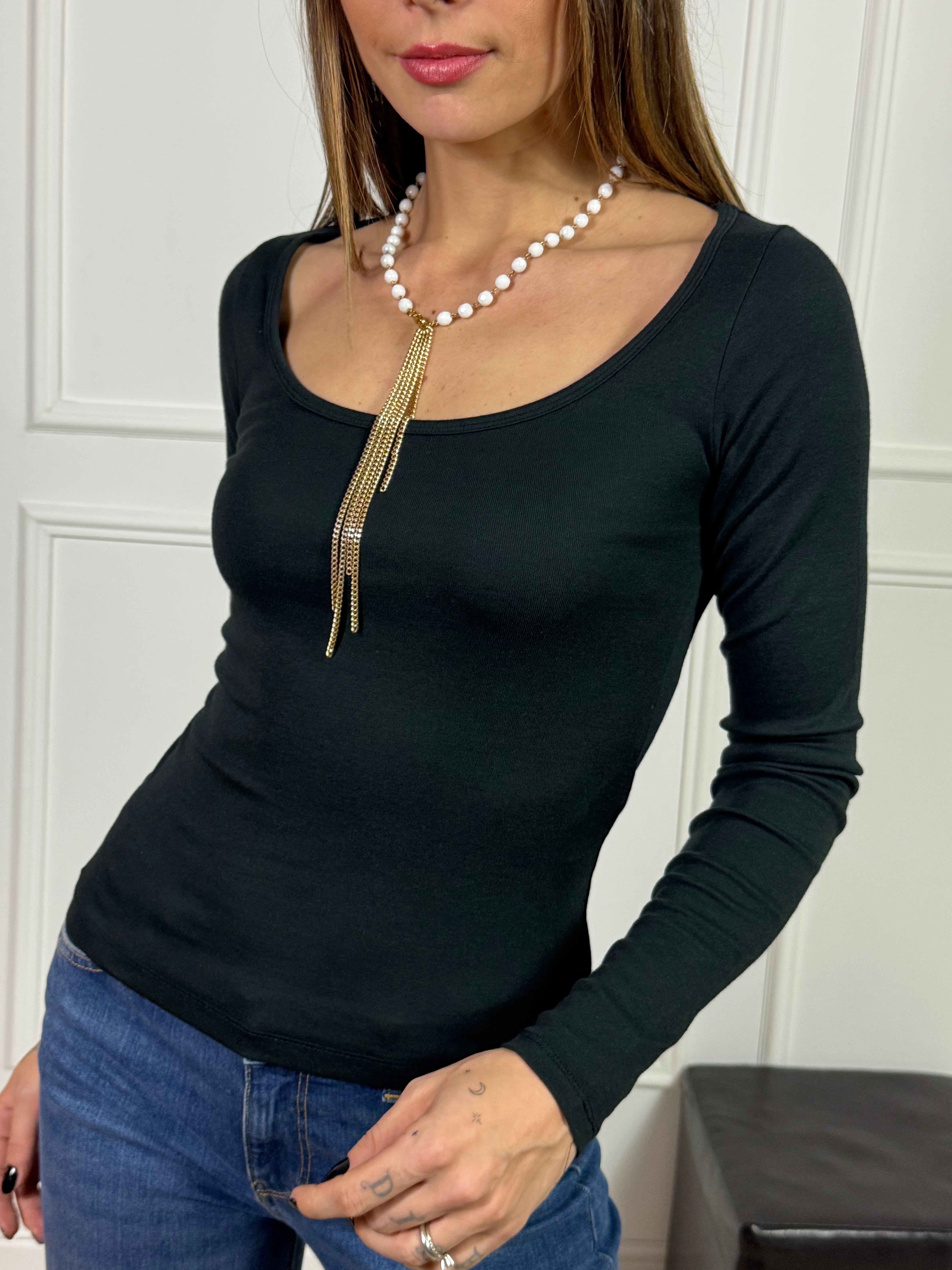 Maglia JJXX mod STAR scollo ampio