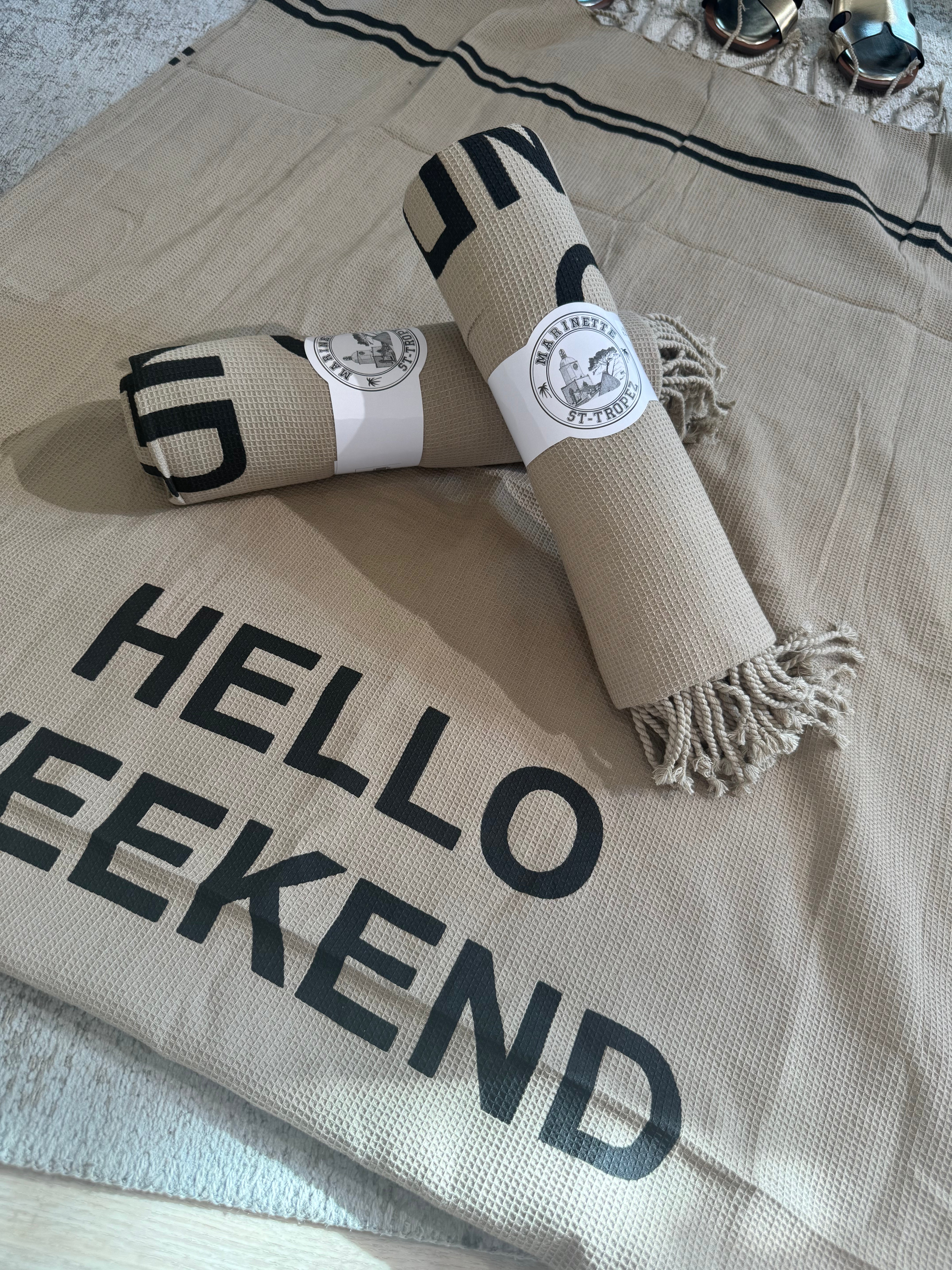 Telo mare / Asciugamano Marinette Saint-Tropez HELLO WEEKEND - SAINT-TROPEZ