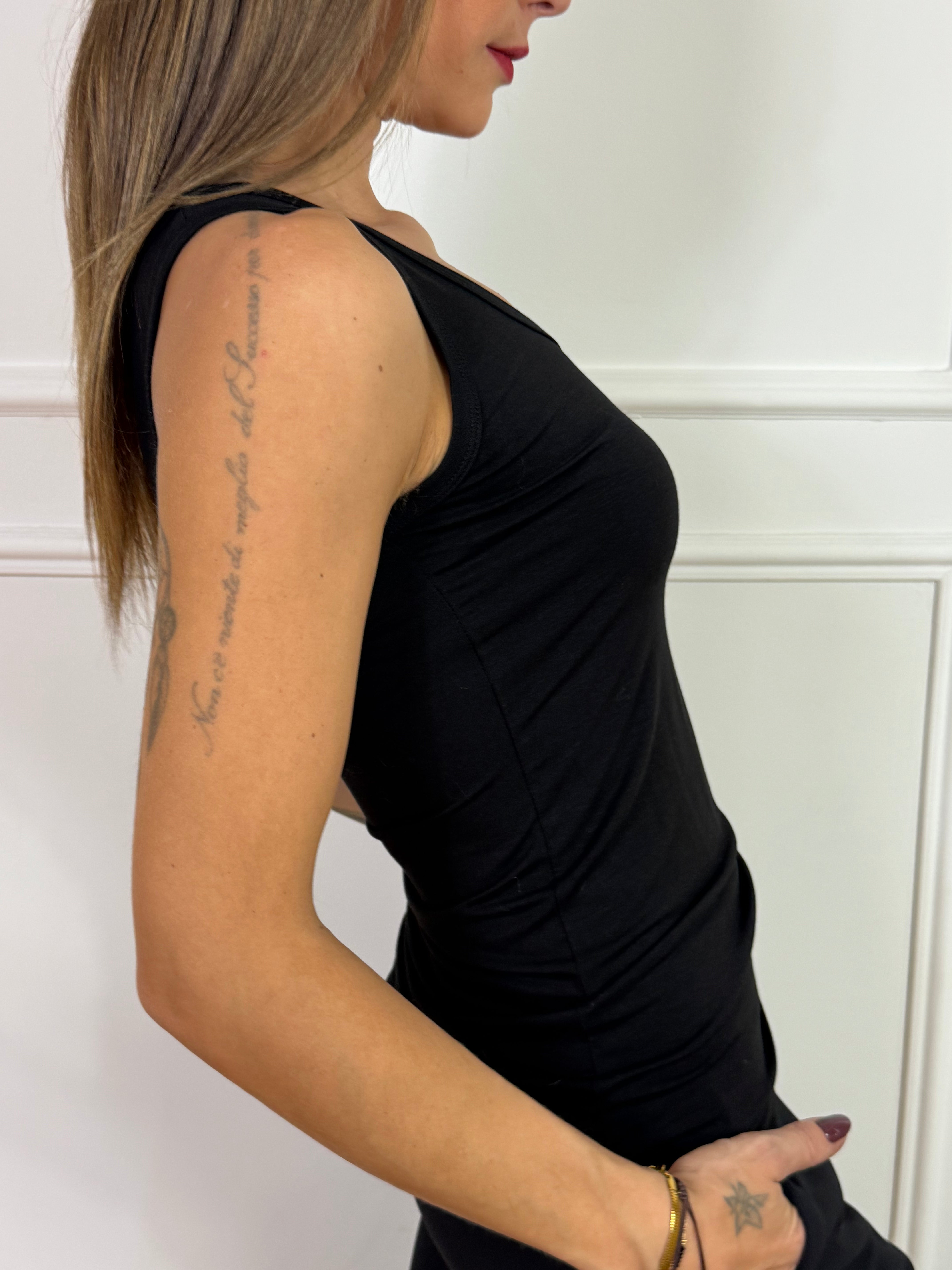 Canotta basica Kontatto scollo tondo