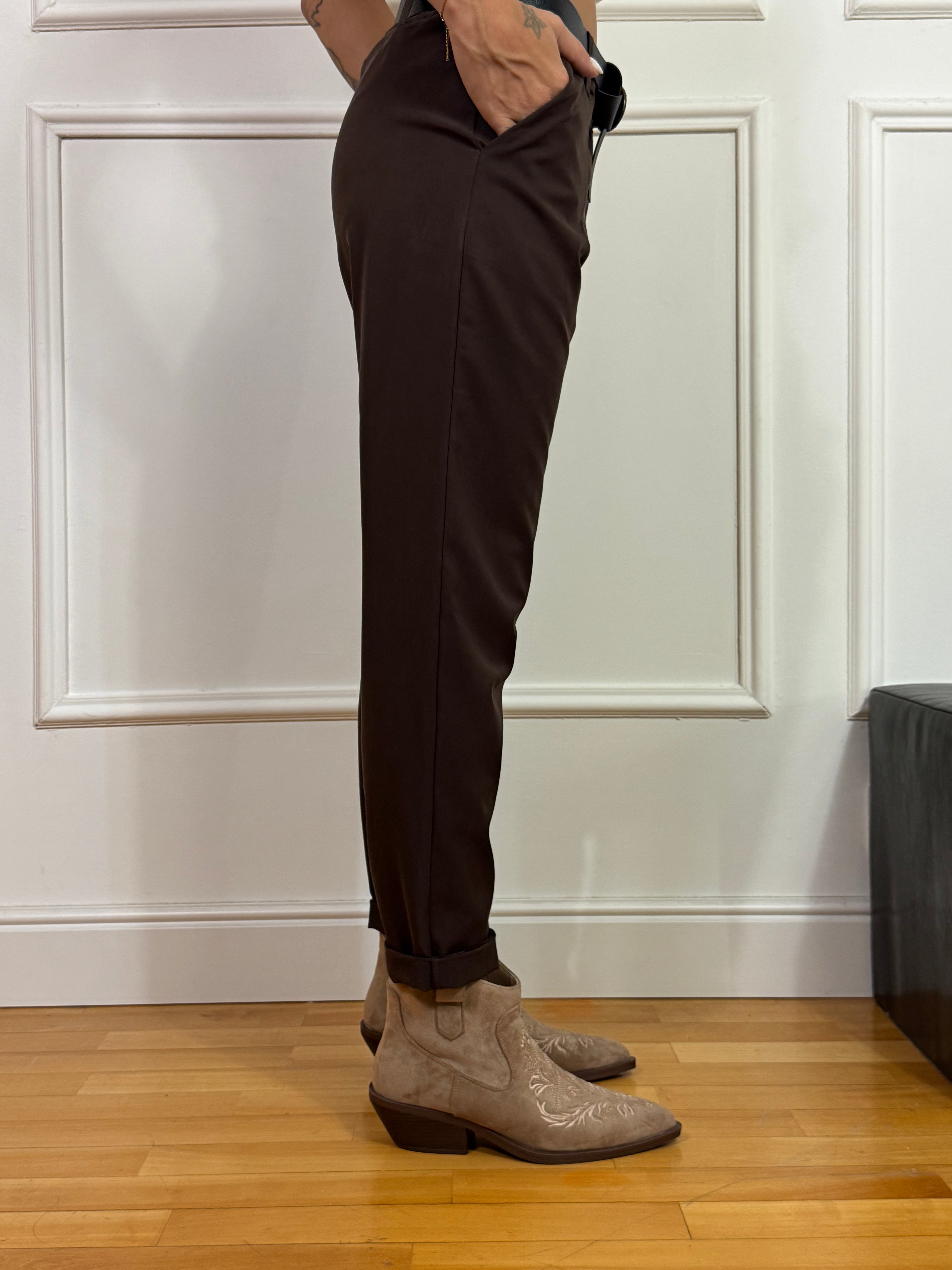 Pantalone Susy Mix con cintura