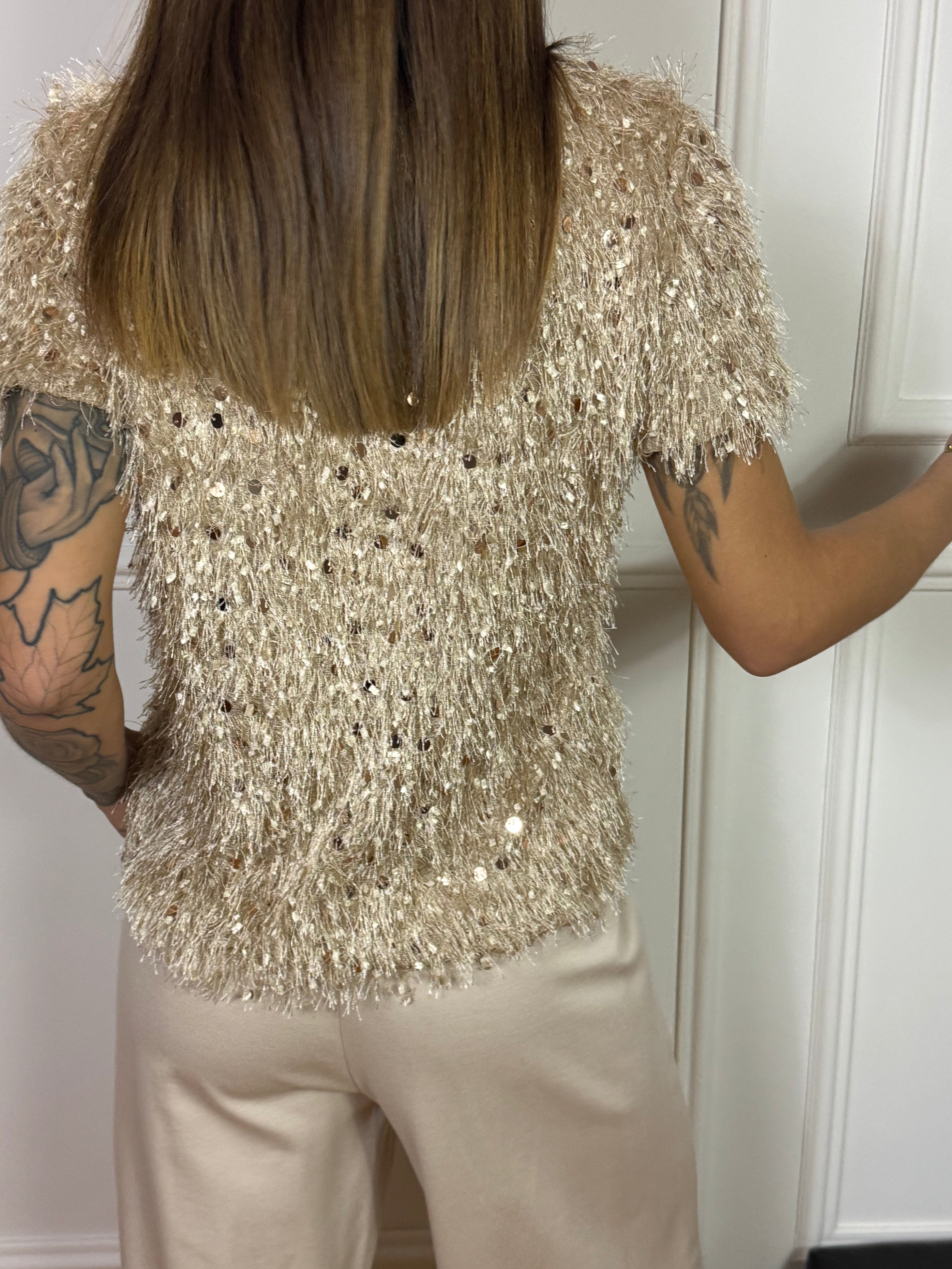 Maglia Susy Mix manica corta charleston