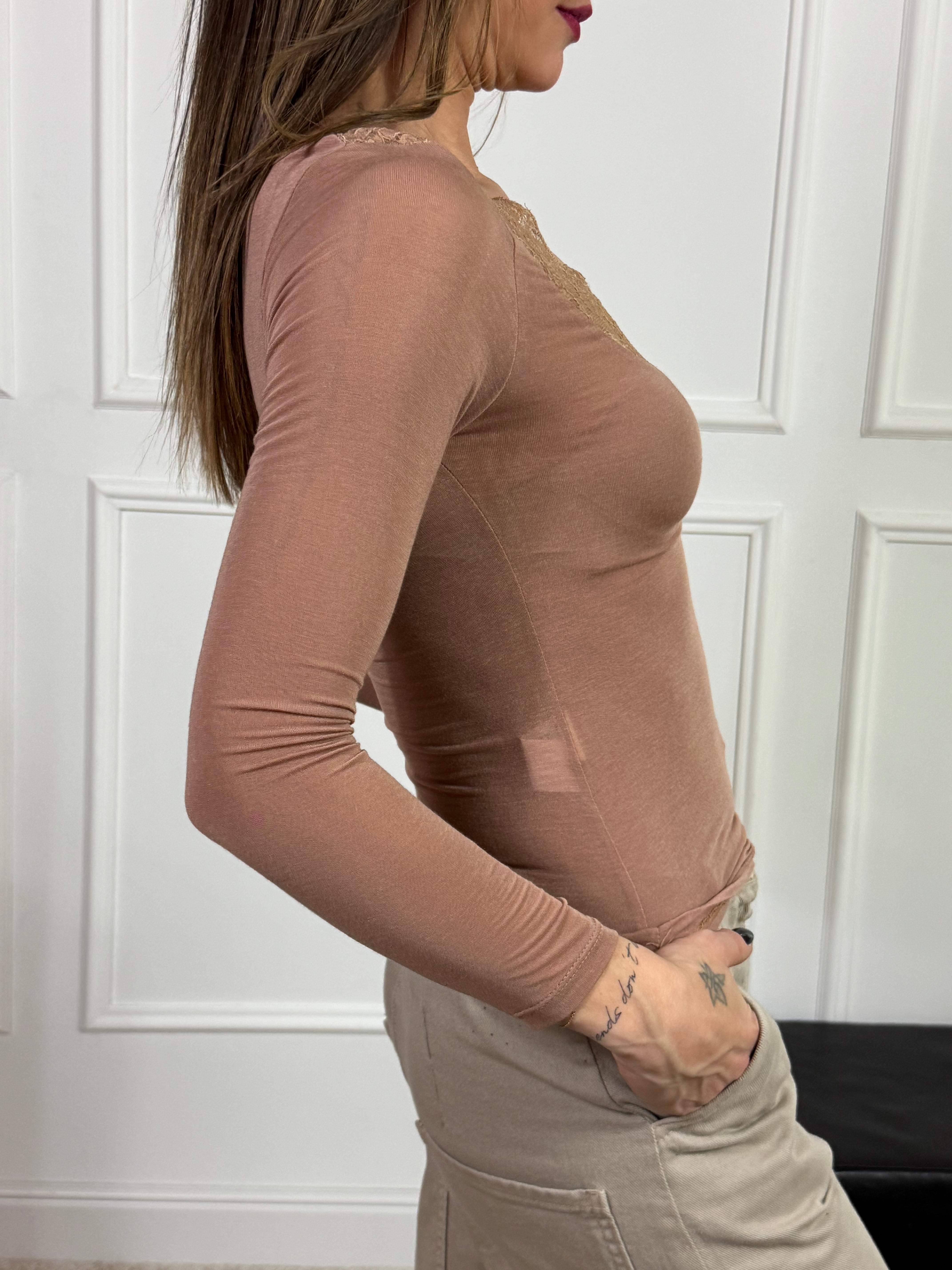 Maglia seconda pelle SCOLLO V PIZZO Kikisix