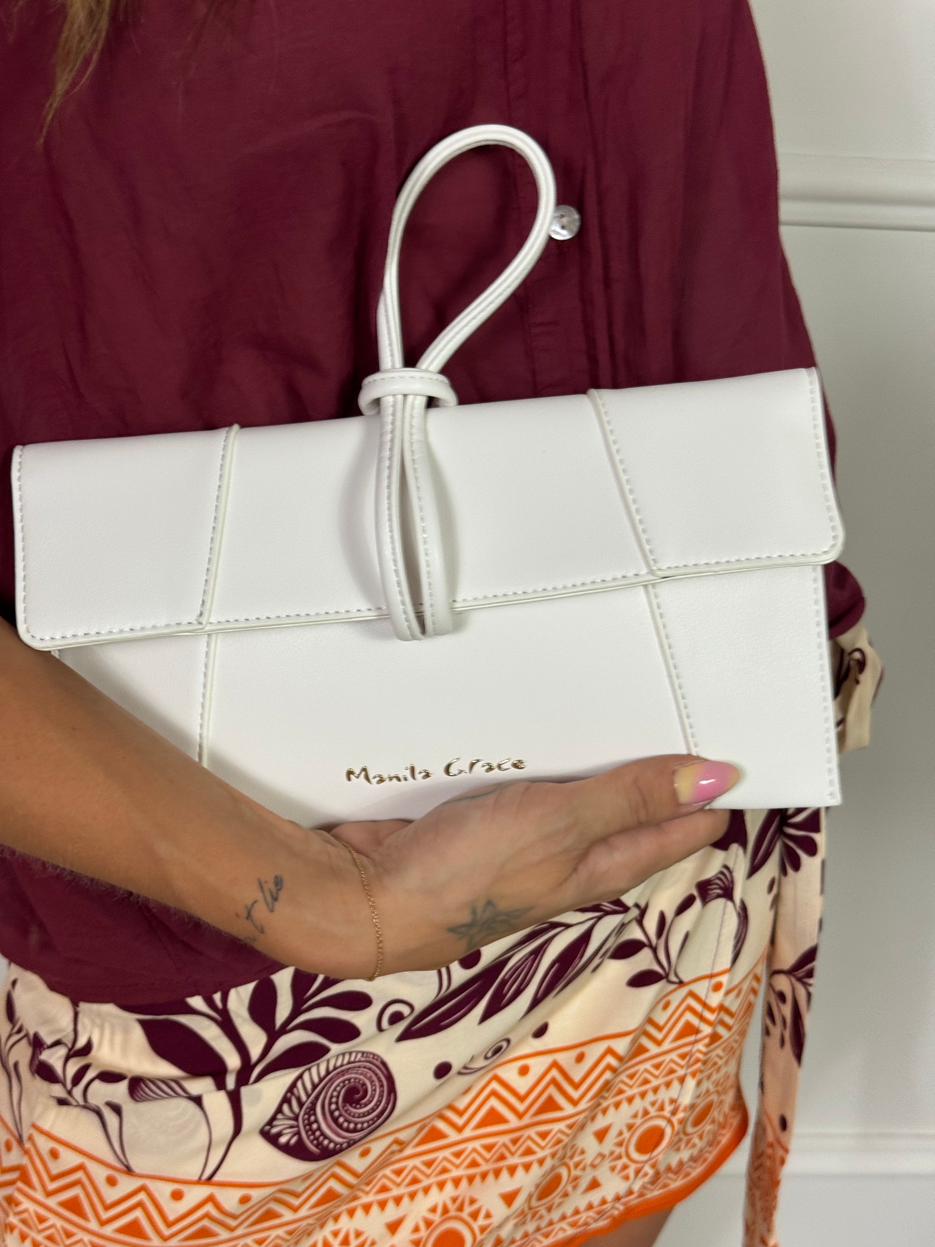 Pochette bag bustina nodo Manila Grace