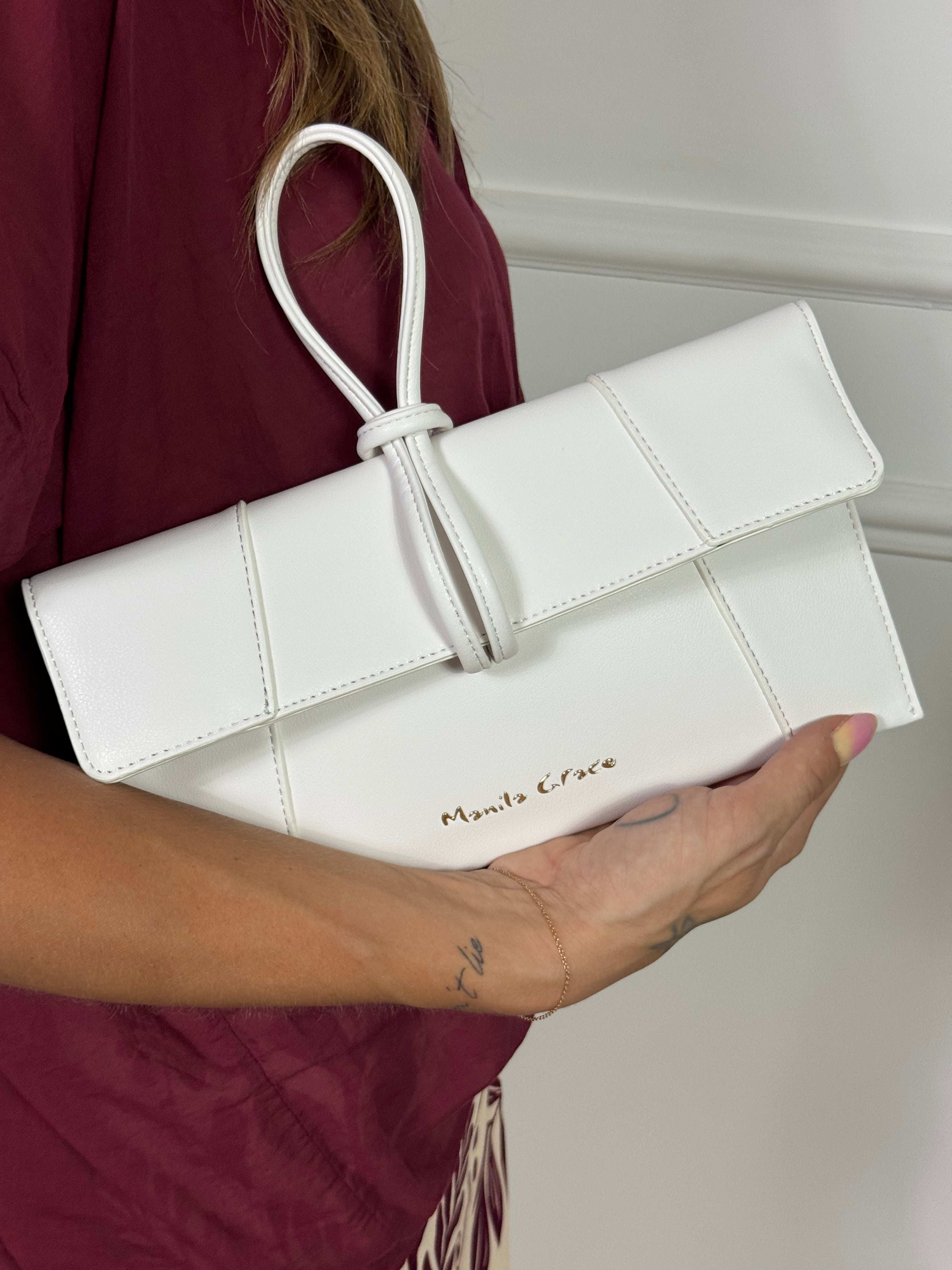 Pochette bag bustina nodo Manila Grace