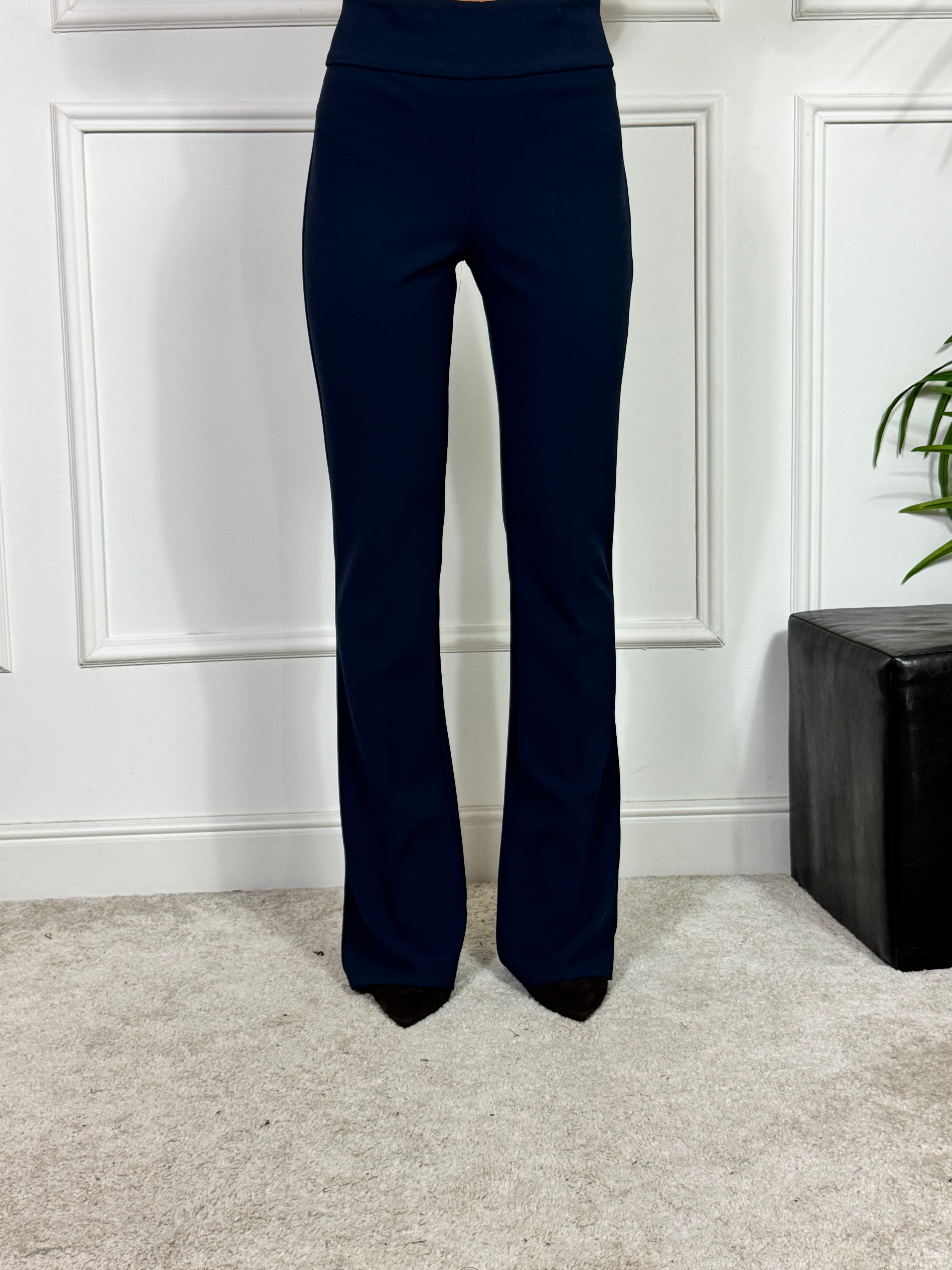 Pantalone in tessuto elasticizzato Rinascimento FLARED