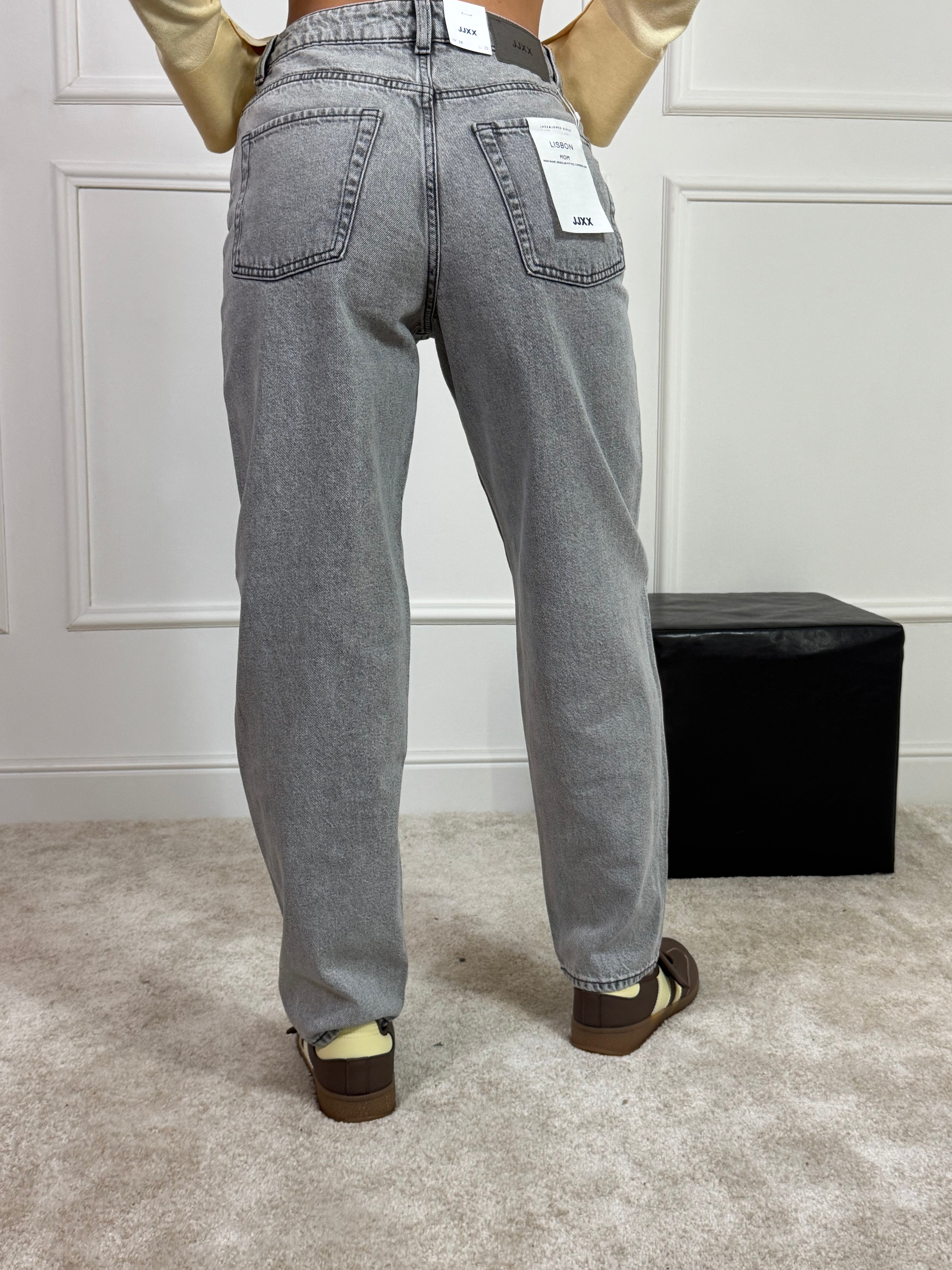 Jeans JJXX LISBON MOM  - colore LIGHT GREY DENIM