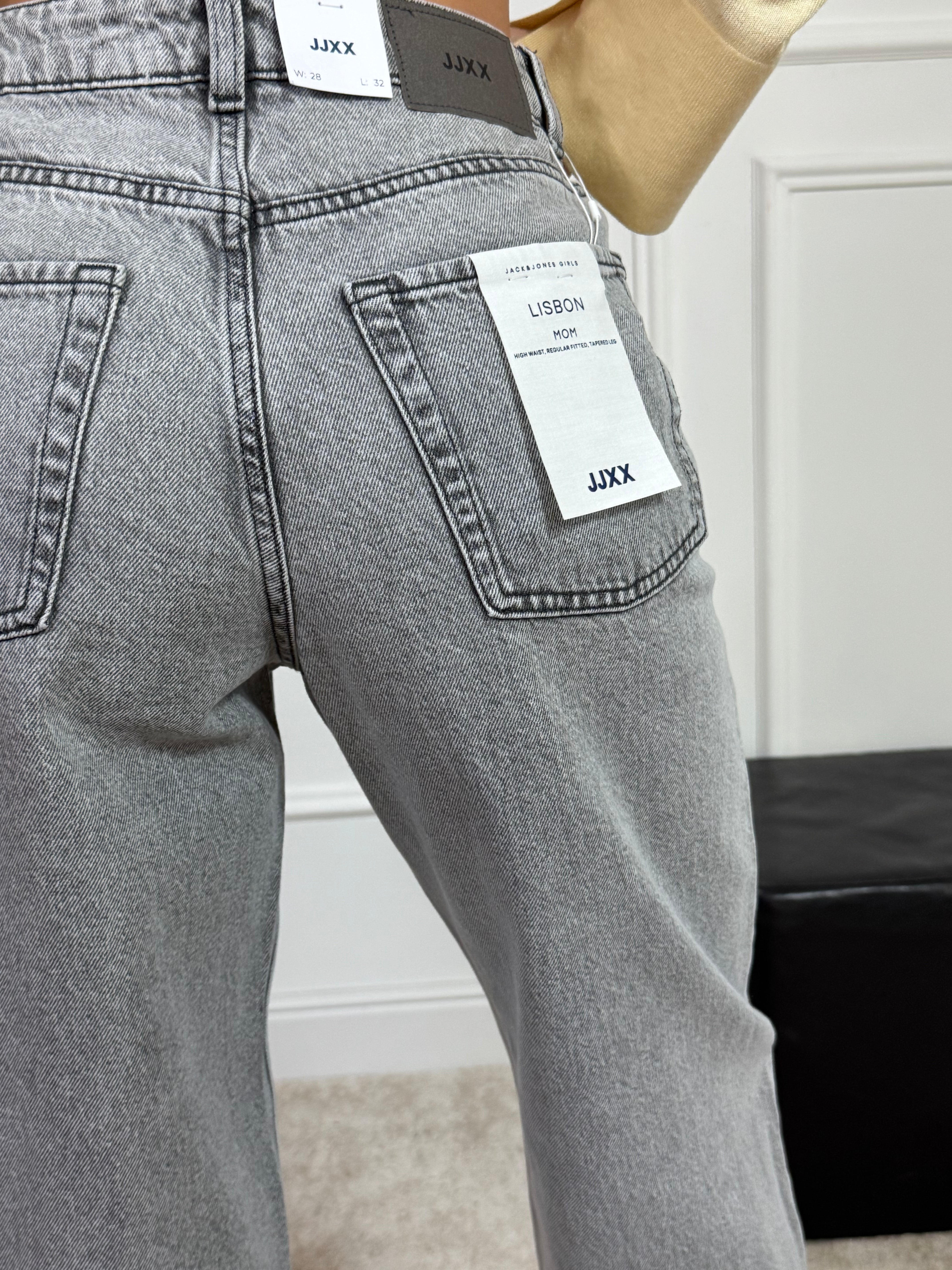 Jeans JJXX LISBON MOM  - colore LIGHT GREY DENIM