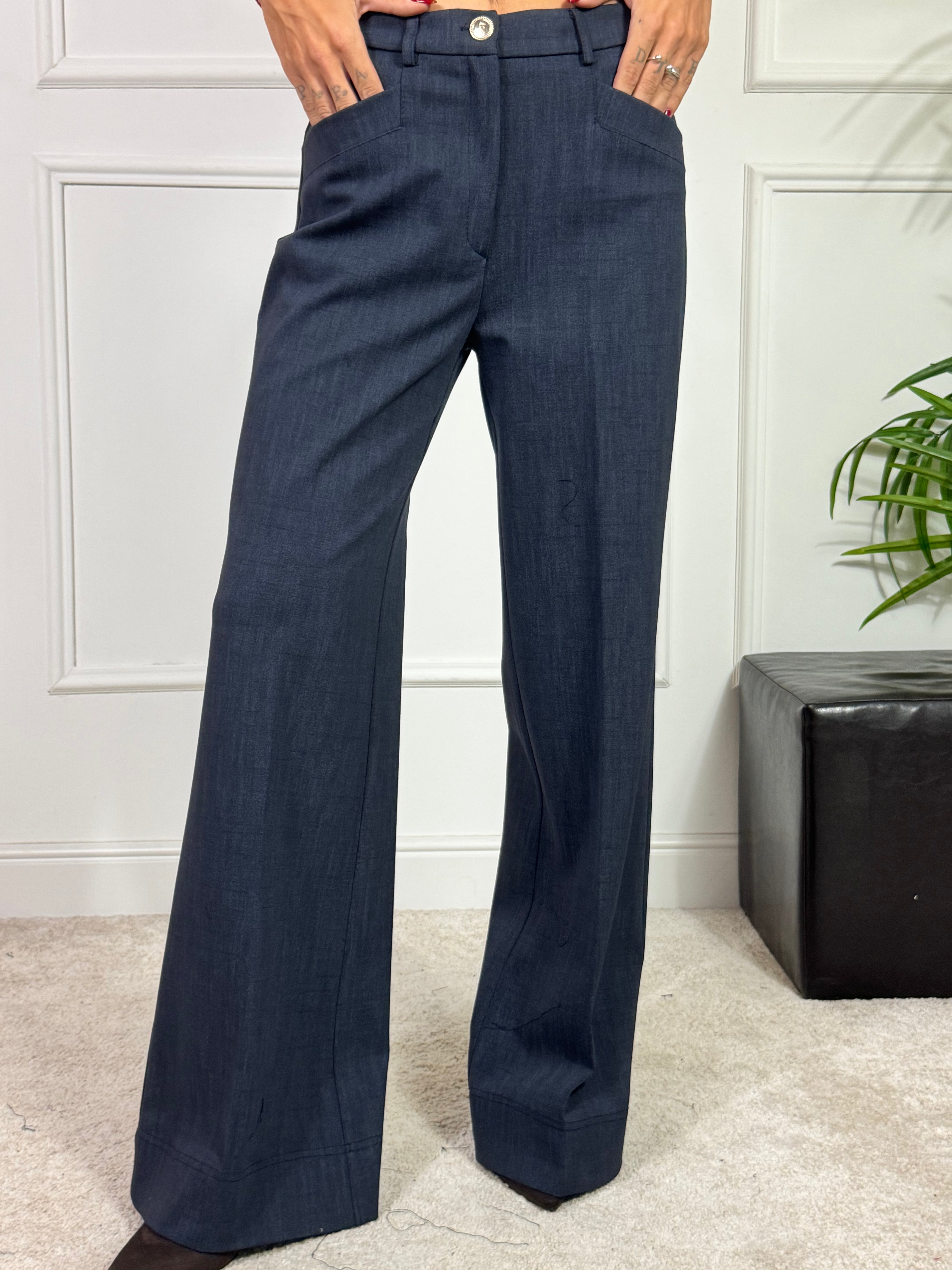 PANTALONE FLARED Rinascimento PUNTO MILANO