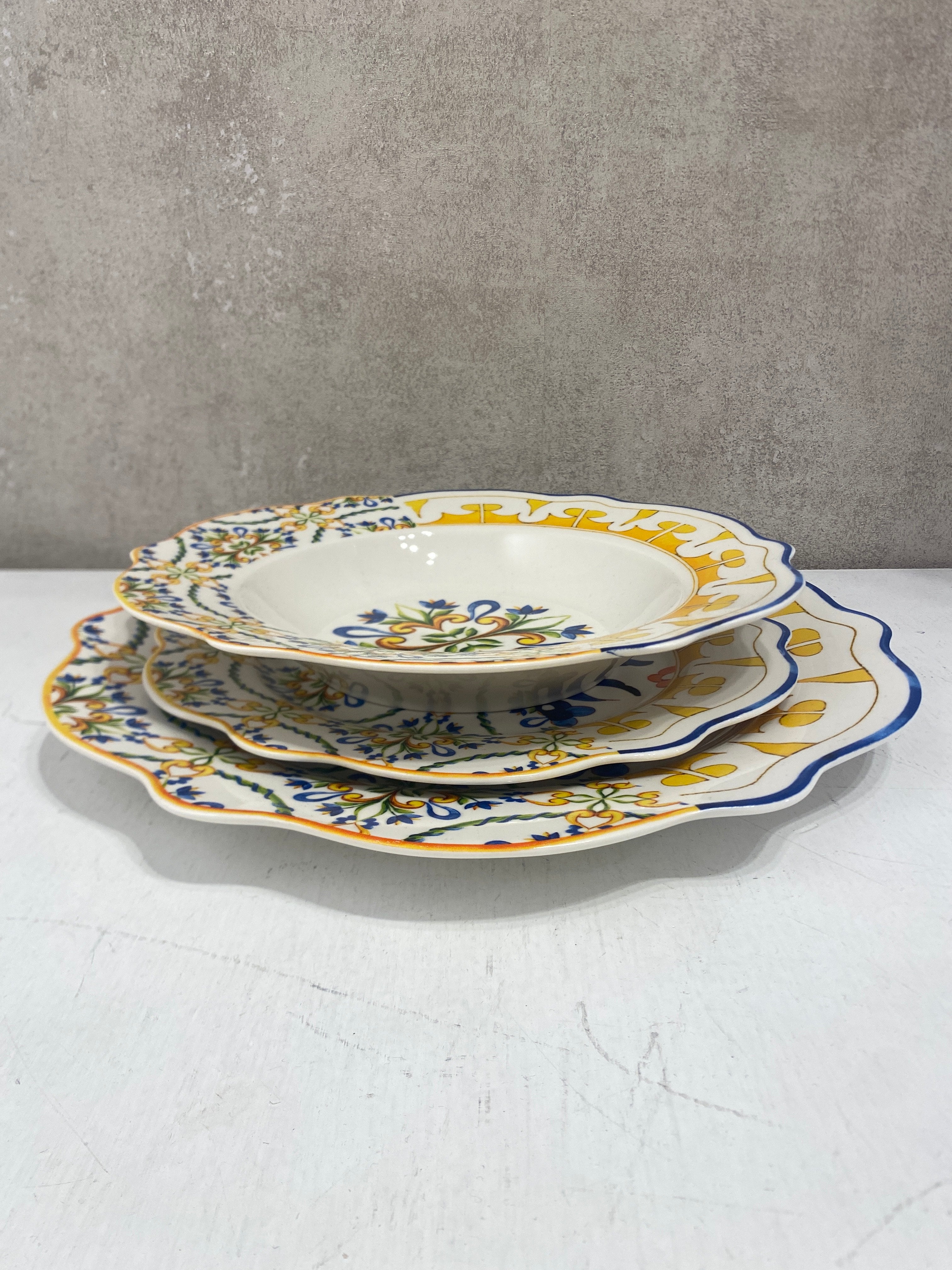 Piatto set 18pz FAENZA