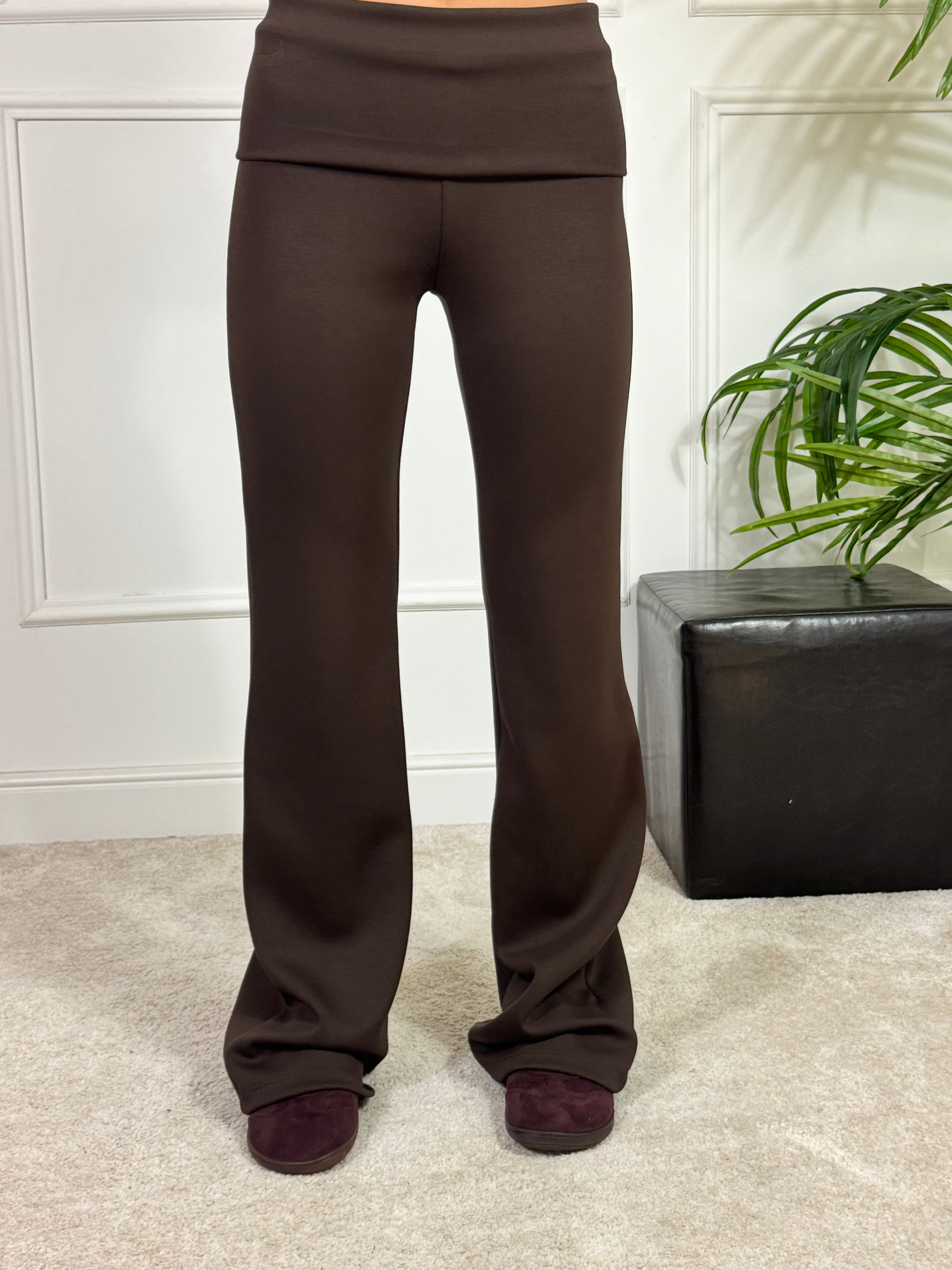 PANTALONE TUTA FLARED tessuto tecnico Susy Mix