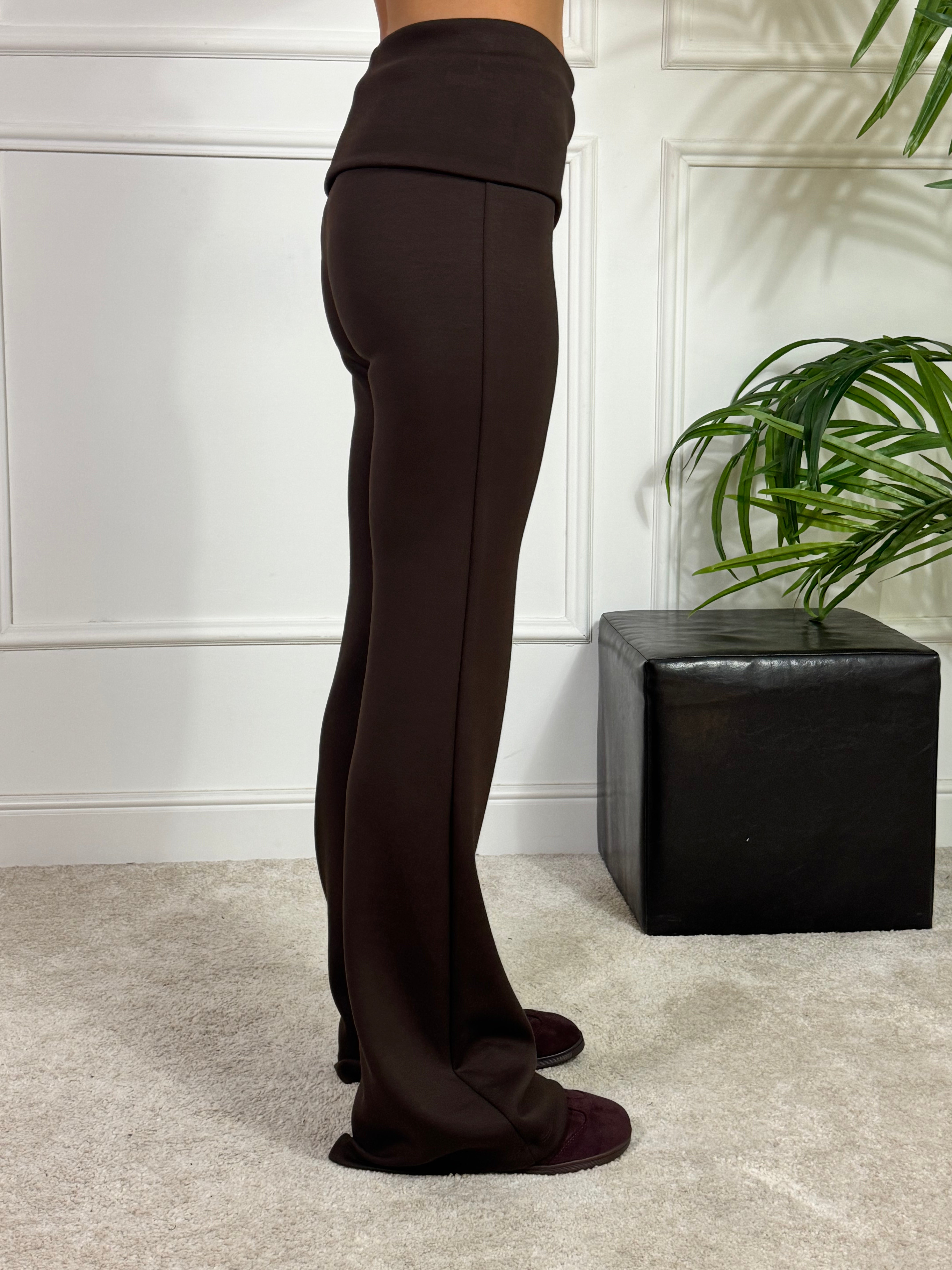 PANTALONE TUTA FLARED tessuto tecnico Susy Mix