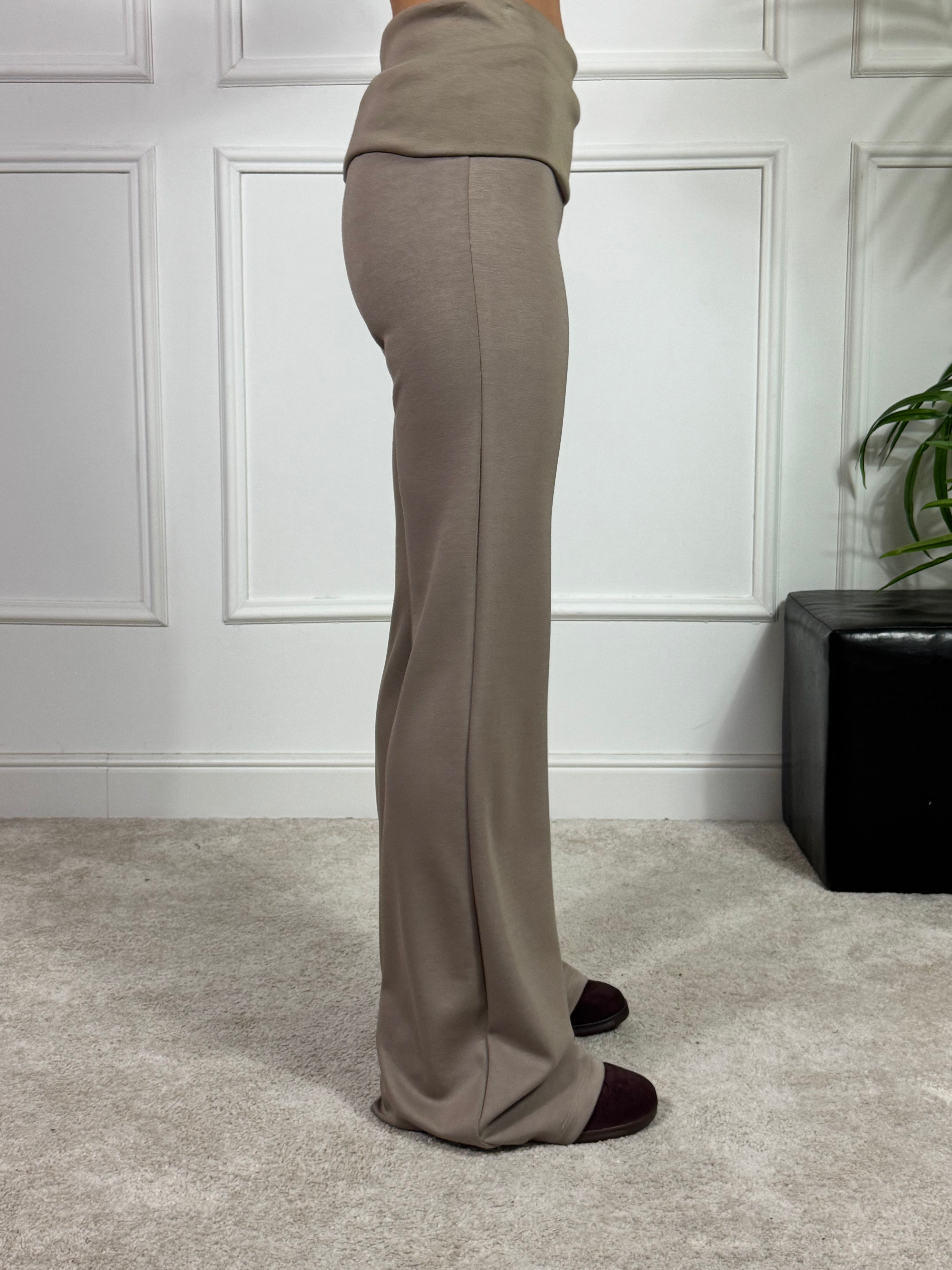 PANTALONE TUTA FLARED tessuto tecnico Susy Mix