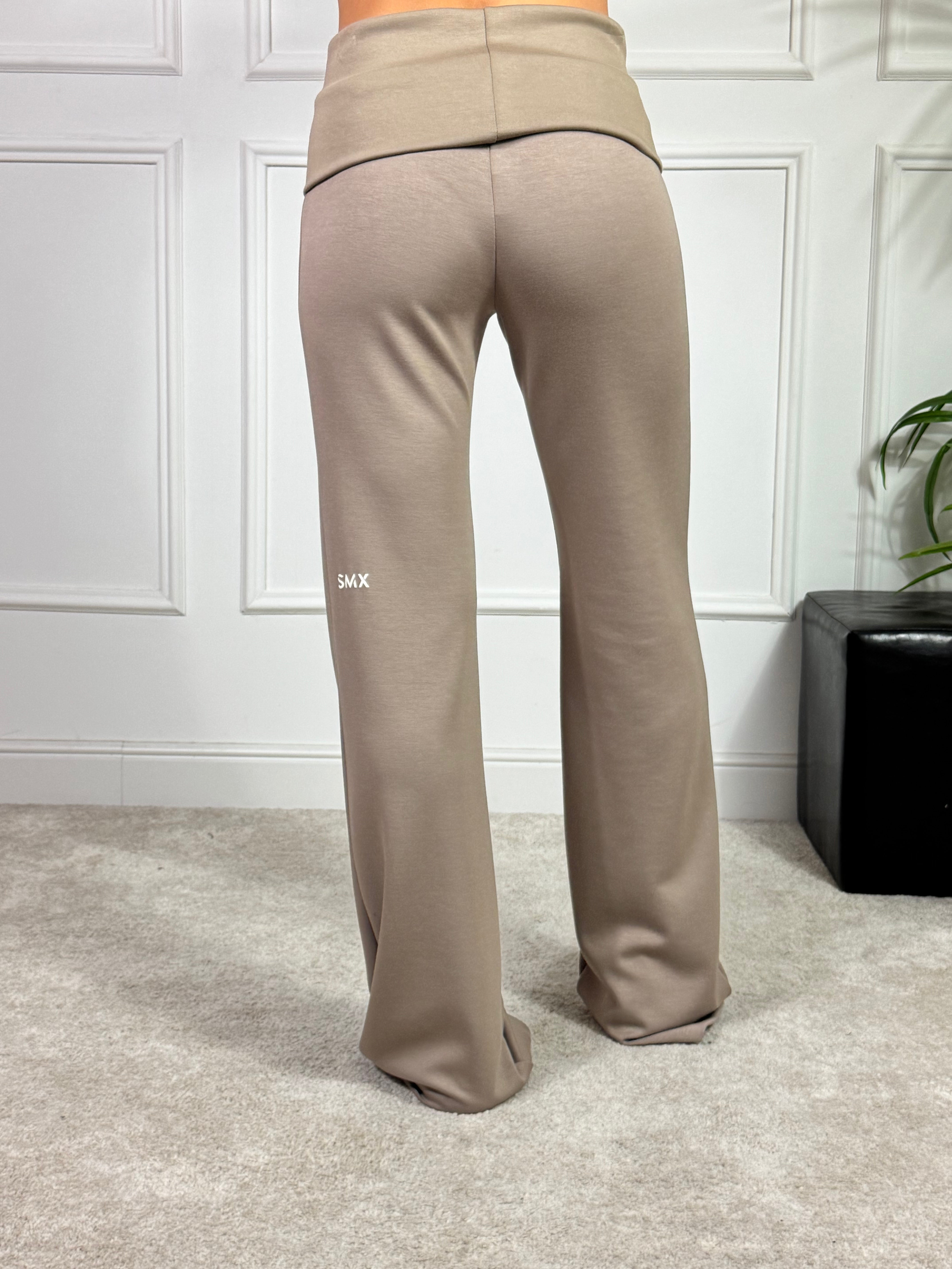 PANTALONE TUTA FLARED tessuto tecnico Susy Mix