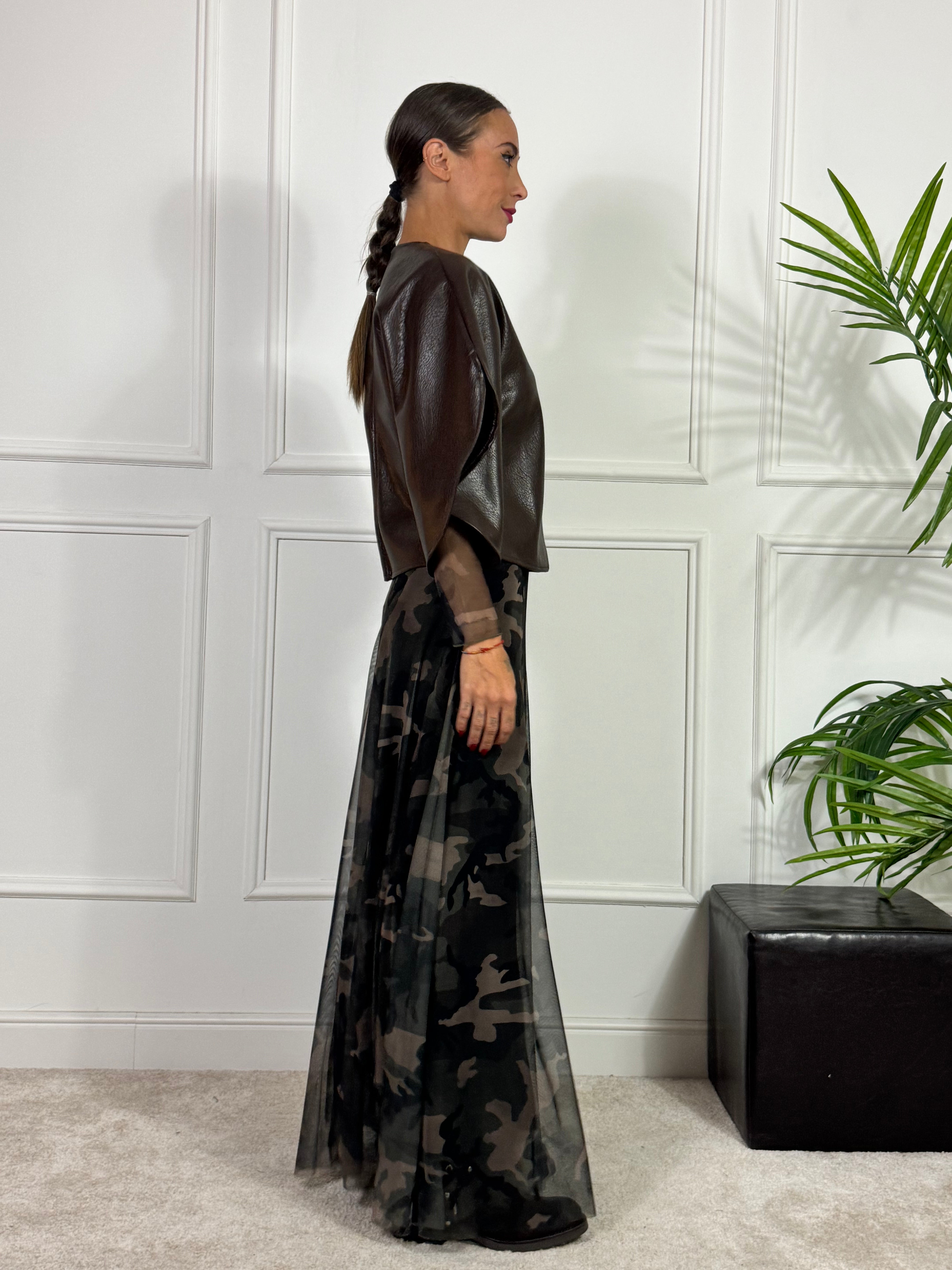 Gonna lunga in tulle Susy Mix MIMETICO