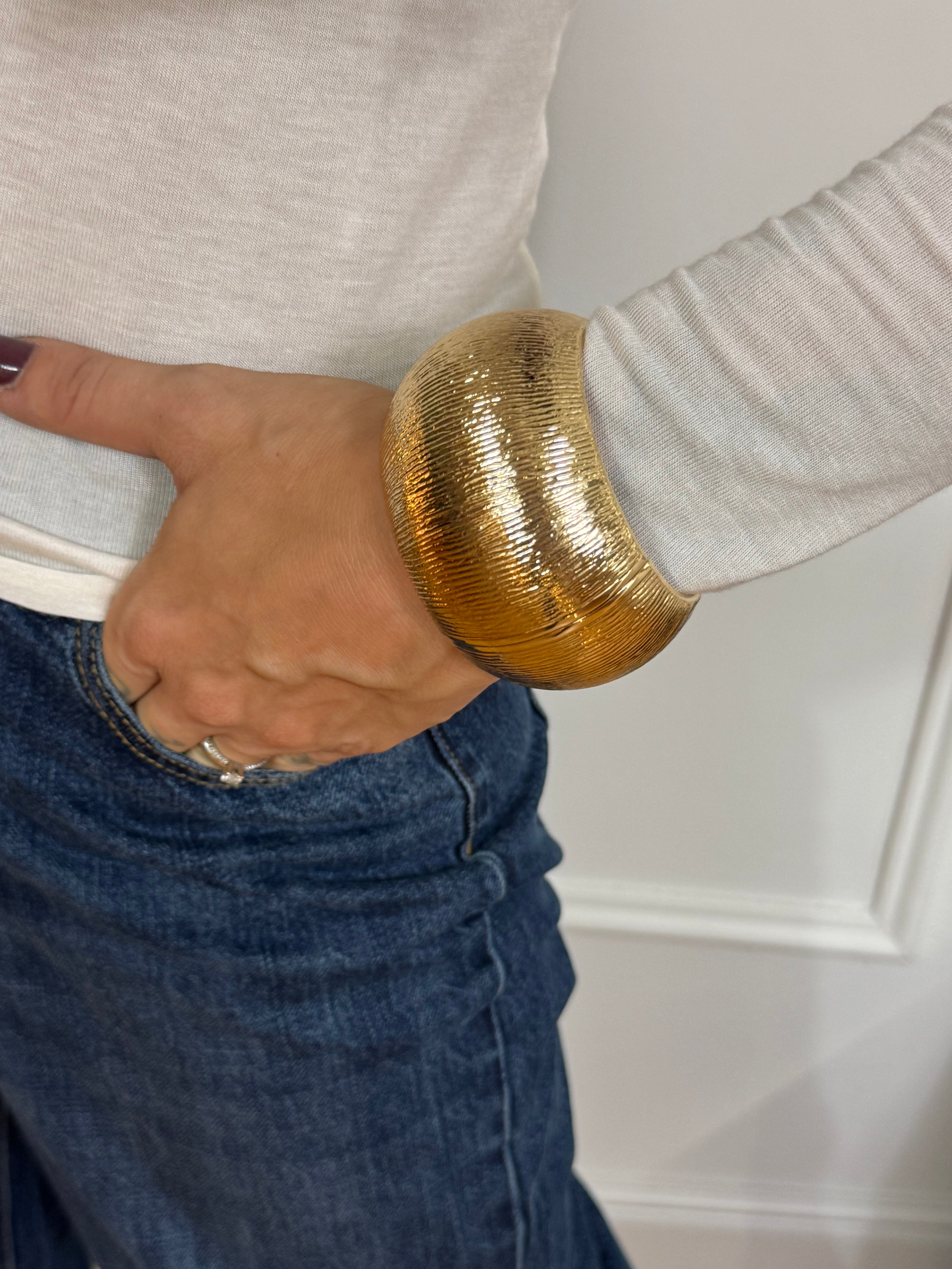 Bracciale Susy Mix ALTO DORATO ZIGRINATO
