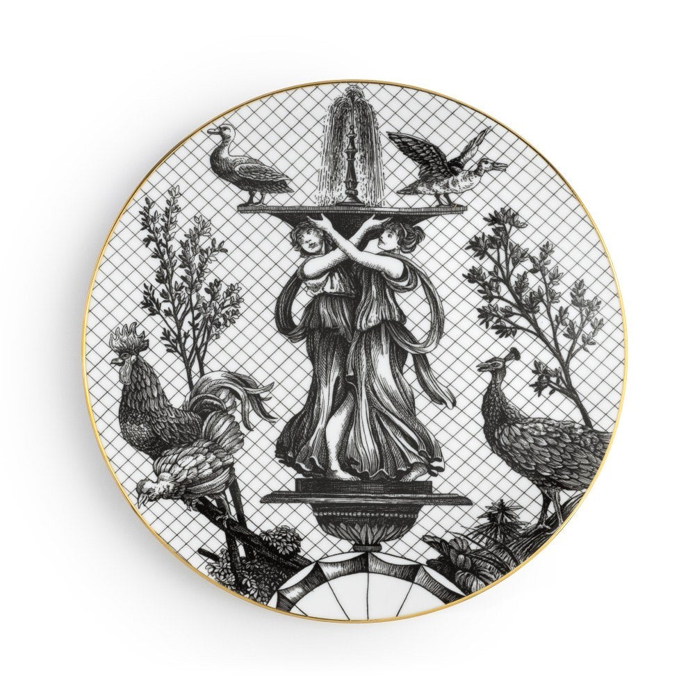 Piatto 27,5 GARDEN OF GRACE Souvenirs de Voyage