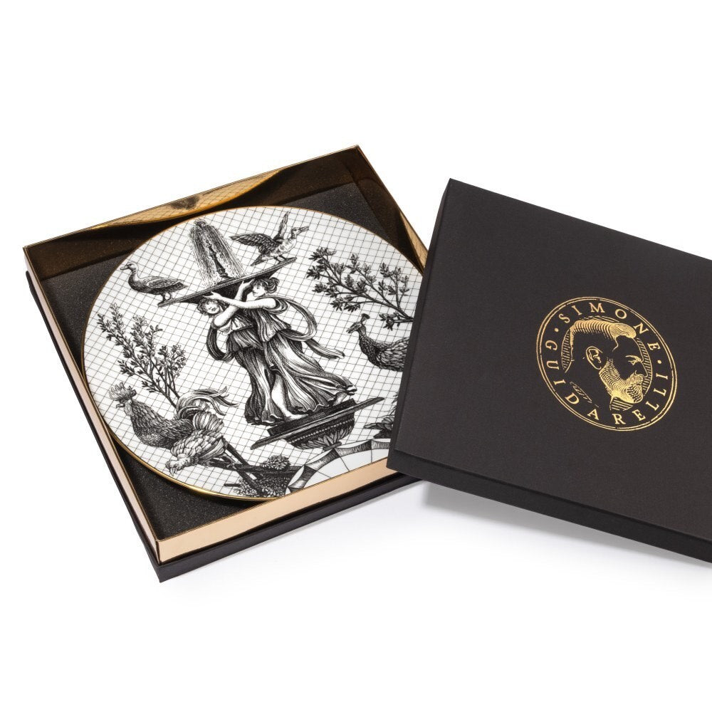 Piatto 27,5 GARDEN OF GRACE Souvenirs de Voyage