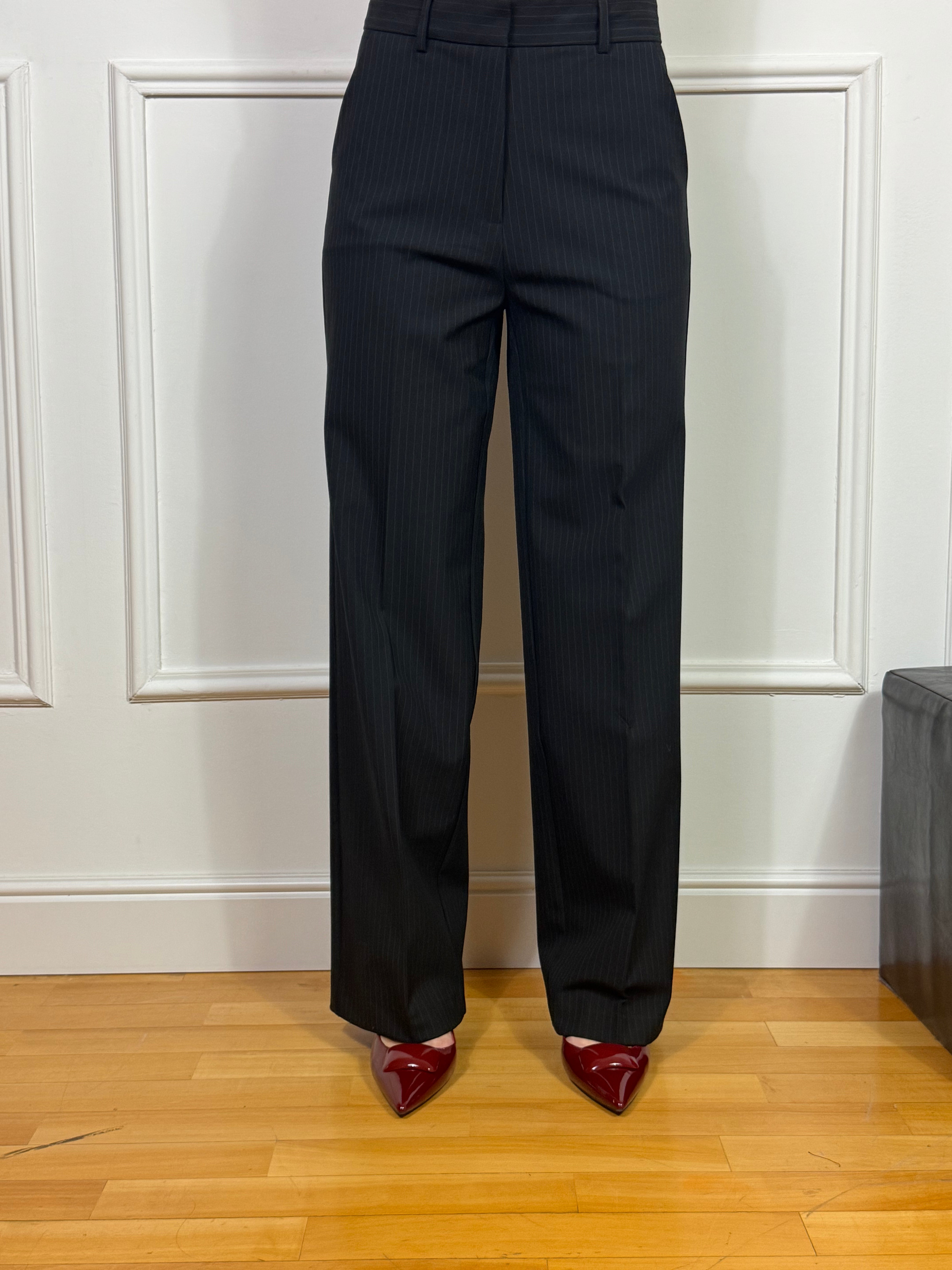 Pantalone palazzo You Decide gessato