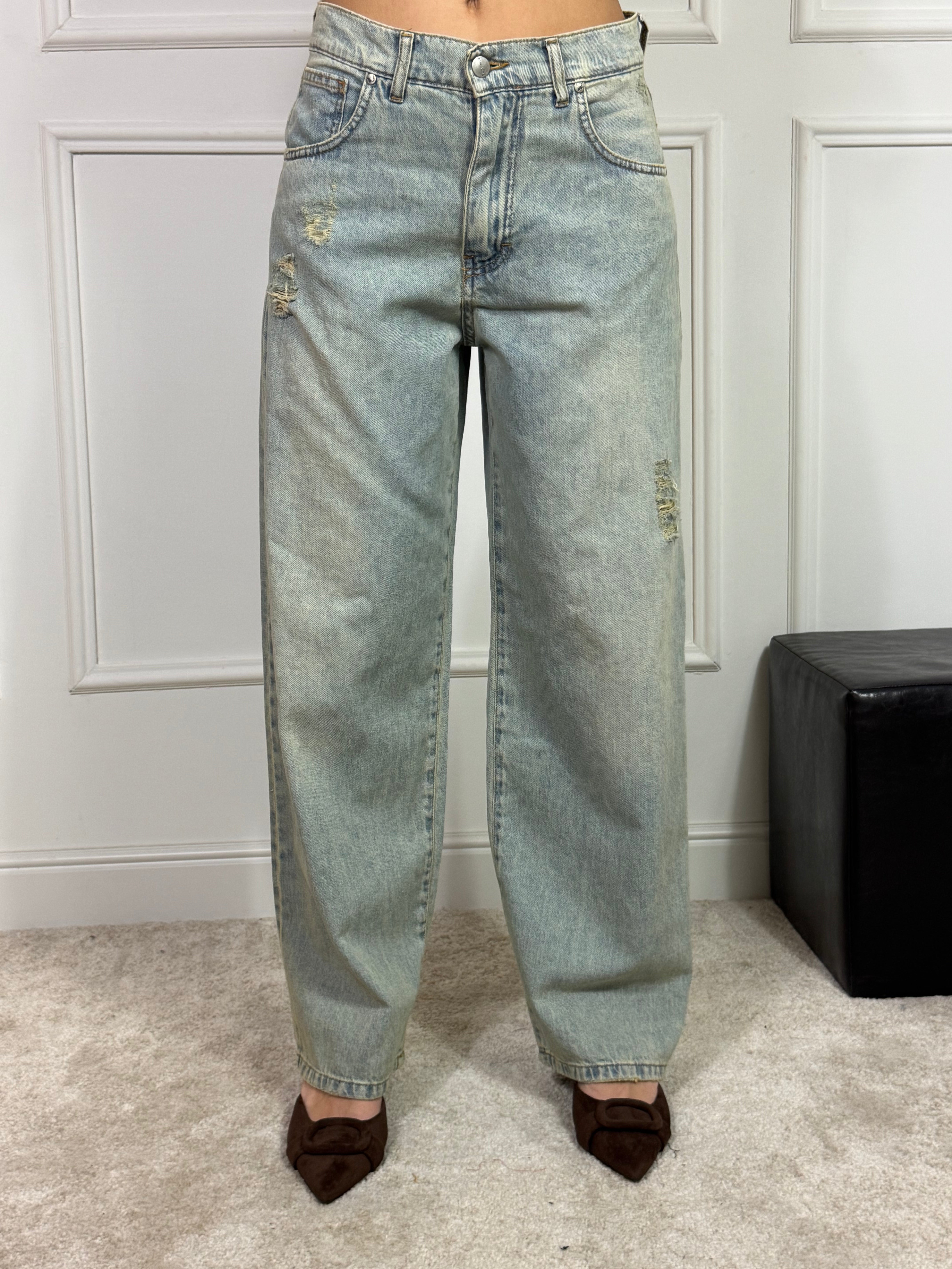 Jeans Susy Mix rotture - lavaggio chiaro
