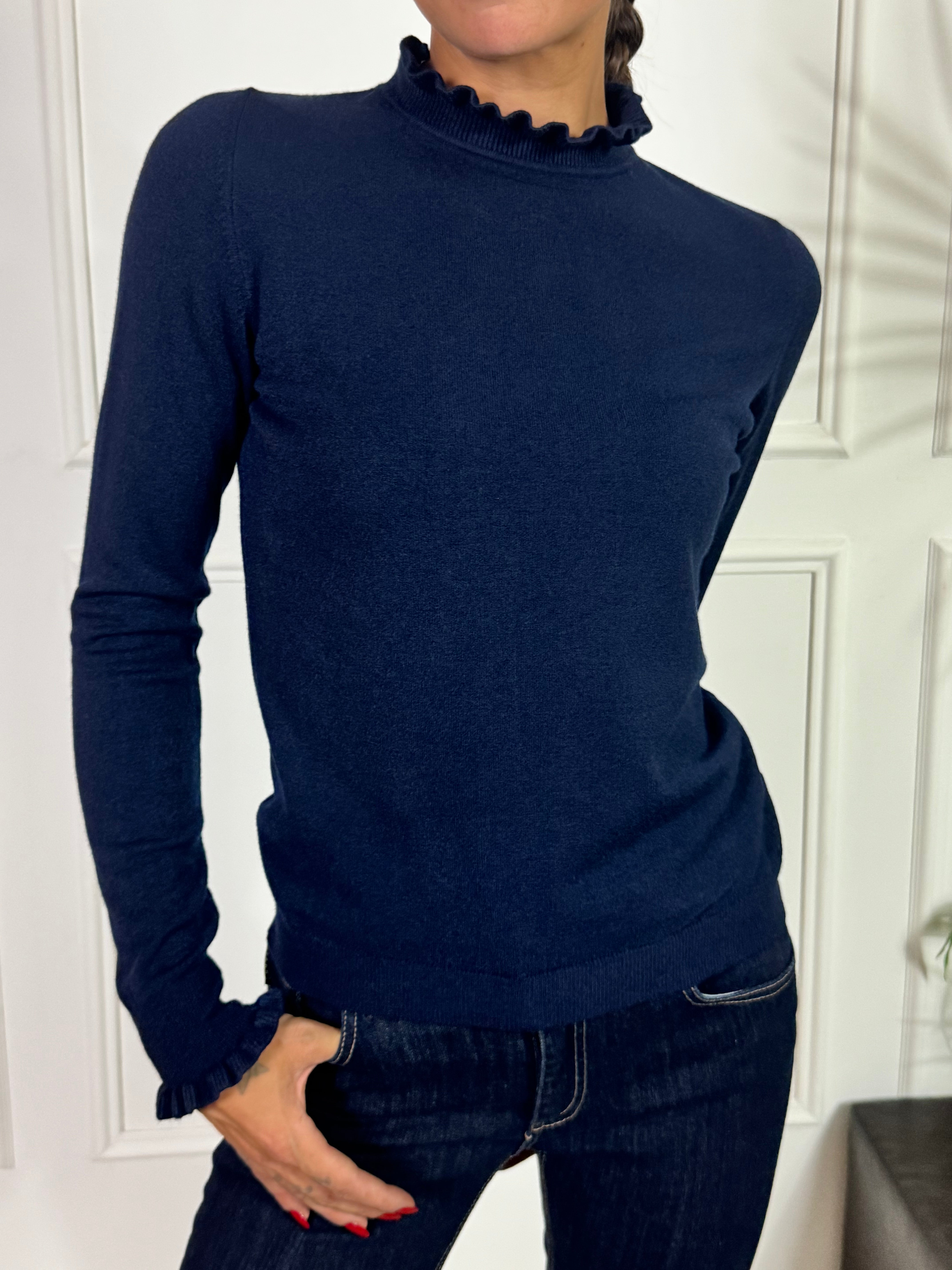 Maglia MEZZO COLLO CON ROUCHES Have One