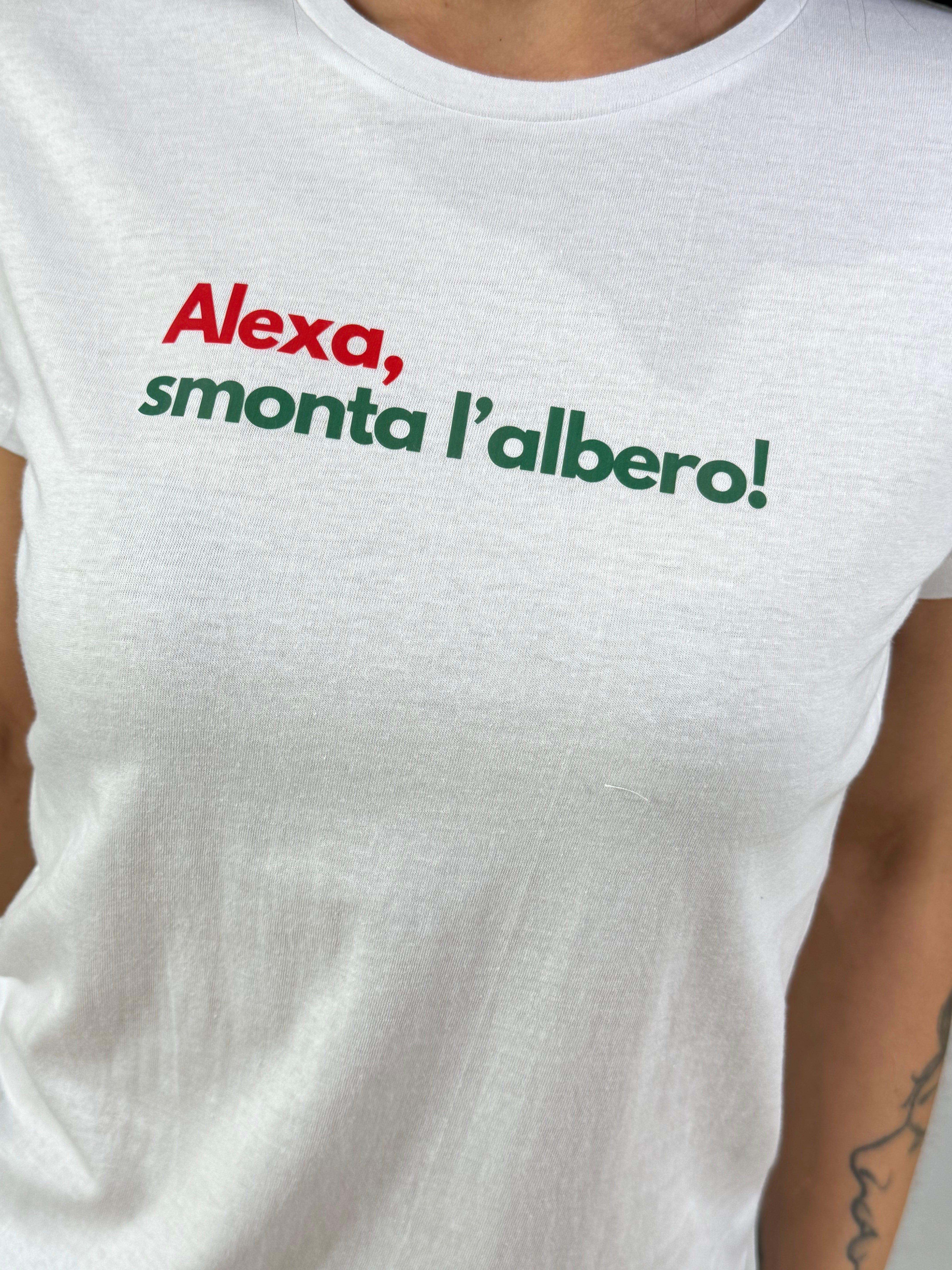 T-shirt Susy Mix ALEXA SMONTA L'ALBERO!