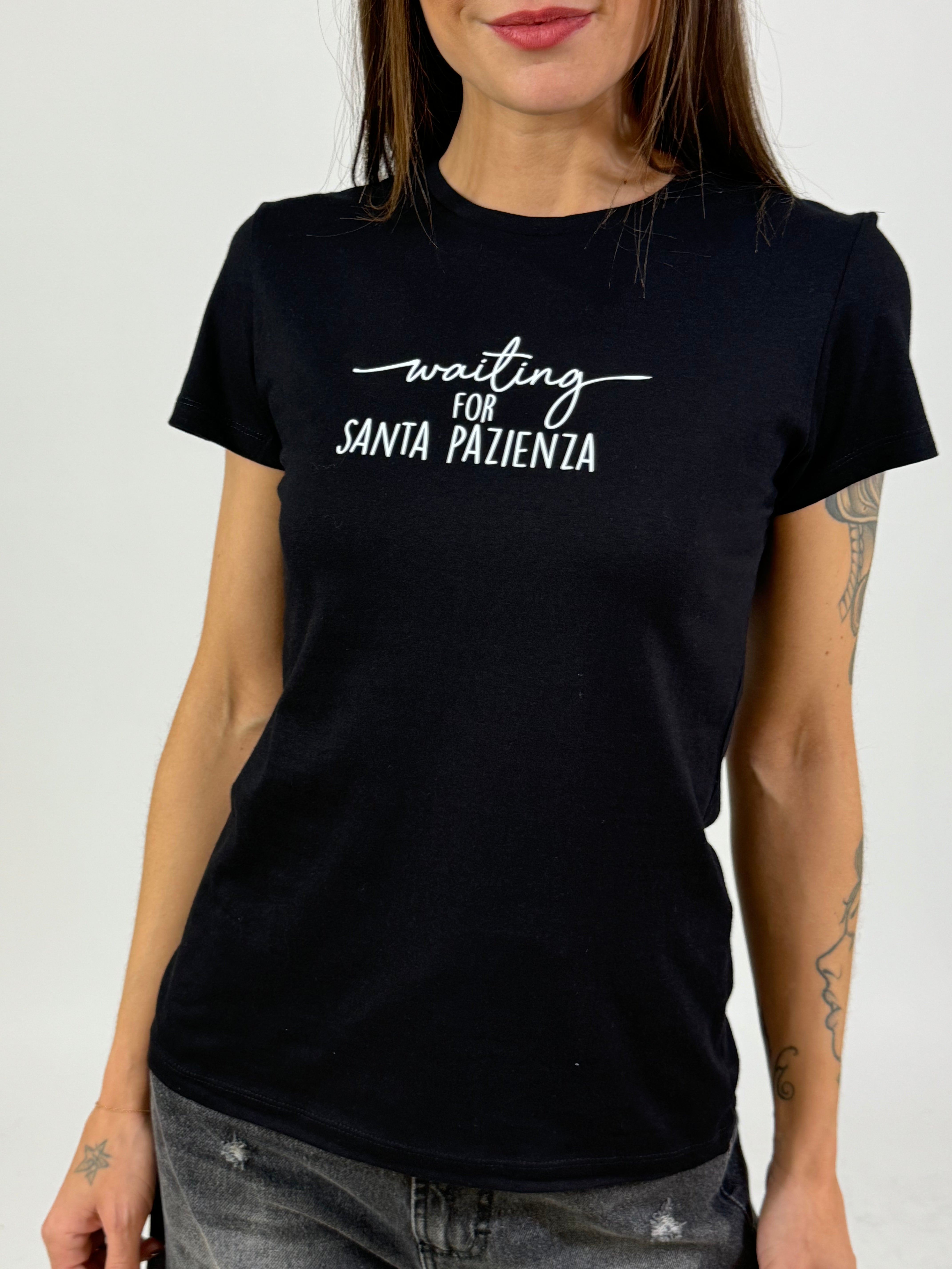 T-shirt Susy Mix WAITING FOR SANTA PAZIENZA