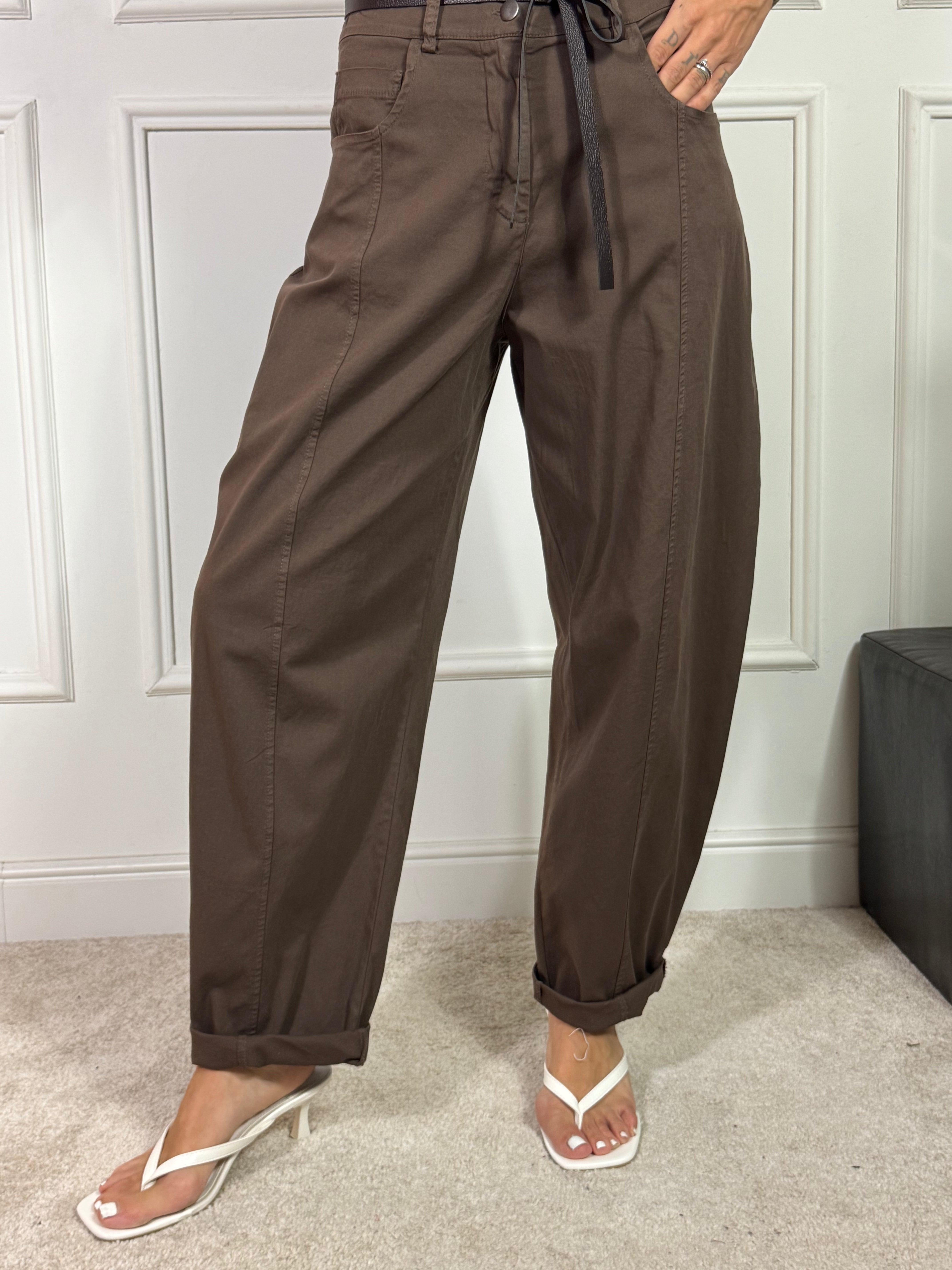 Pantalone in cotone elasticizzato Kikisix BALLOON