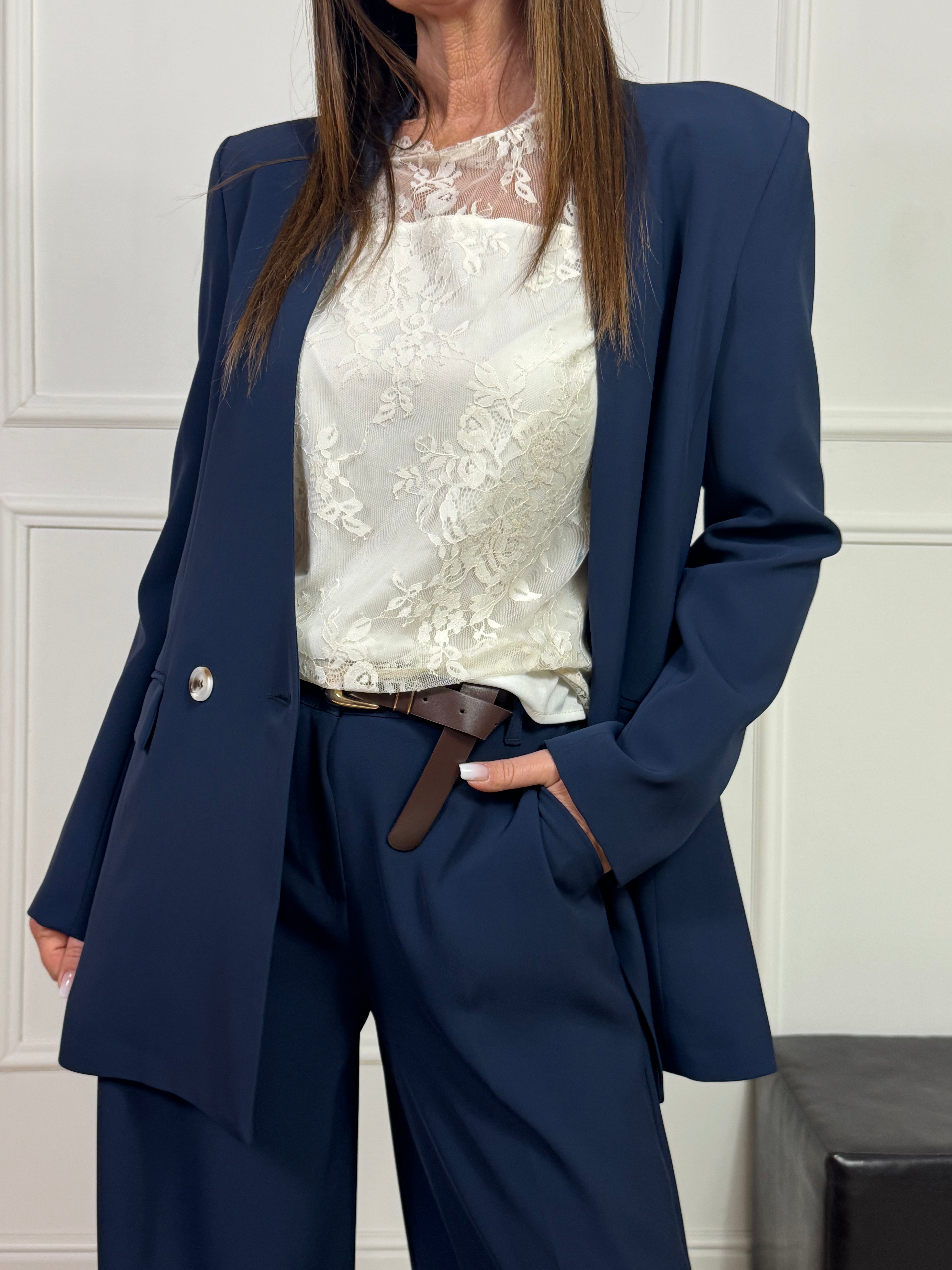 Giacca blazer Susy Mix doppiopetto due bottoni