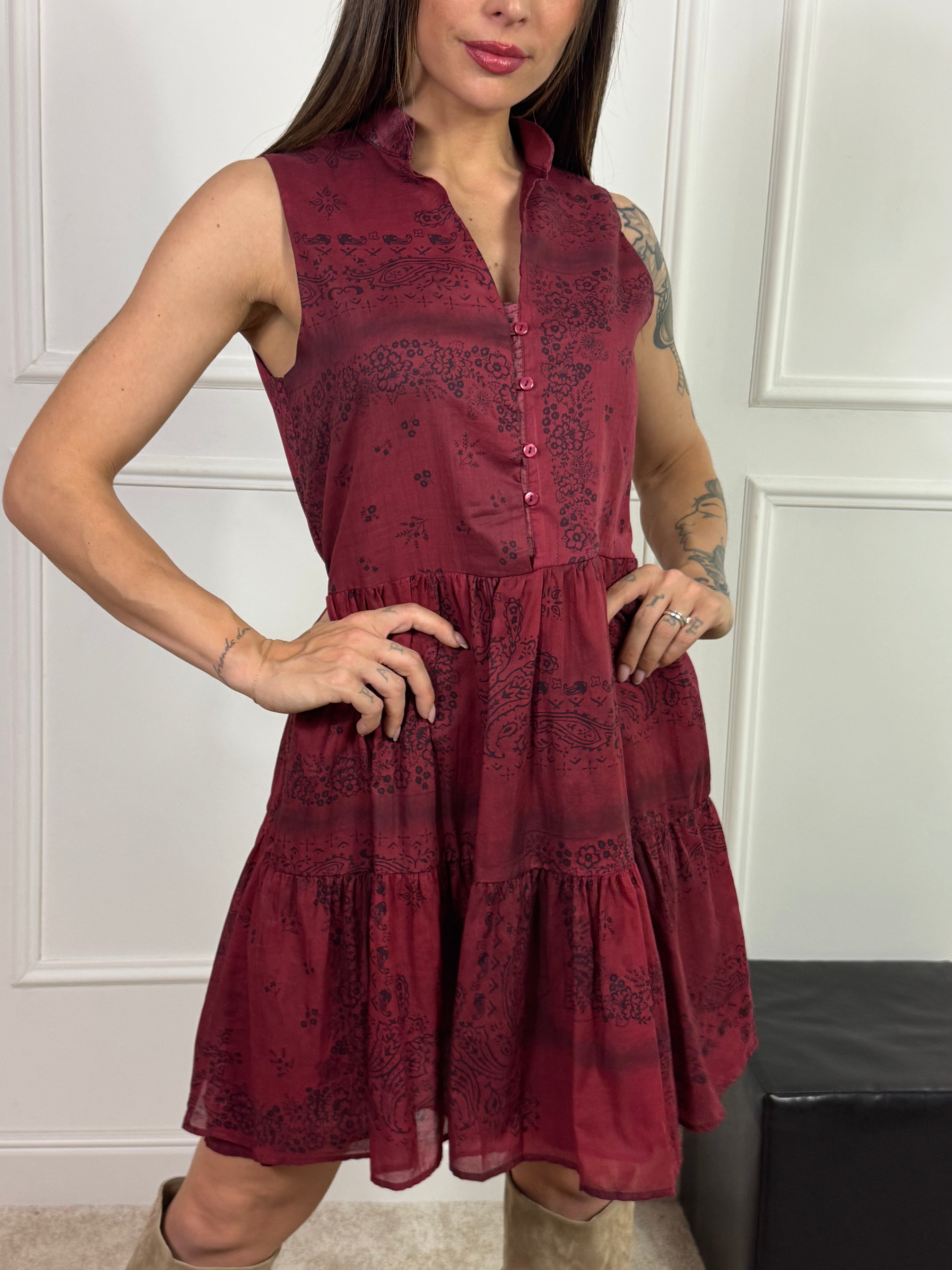 ABITO Susy Mix IBIZA - ROSSO INDIA